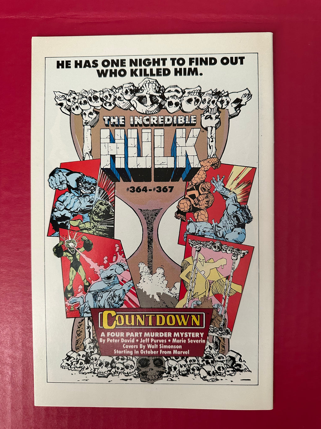 Marc Spector: Moon Knight #9 (1989) Newsstand