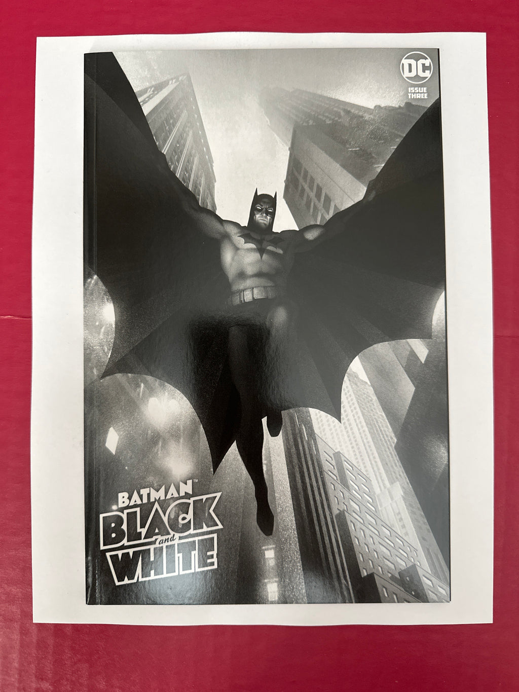 Batman: Black & White, Vol. 3 #3A (DC Comics 2021) Tiffany Fox app. by Ugly Monkey Comics