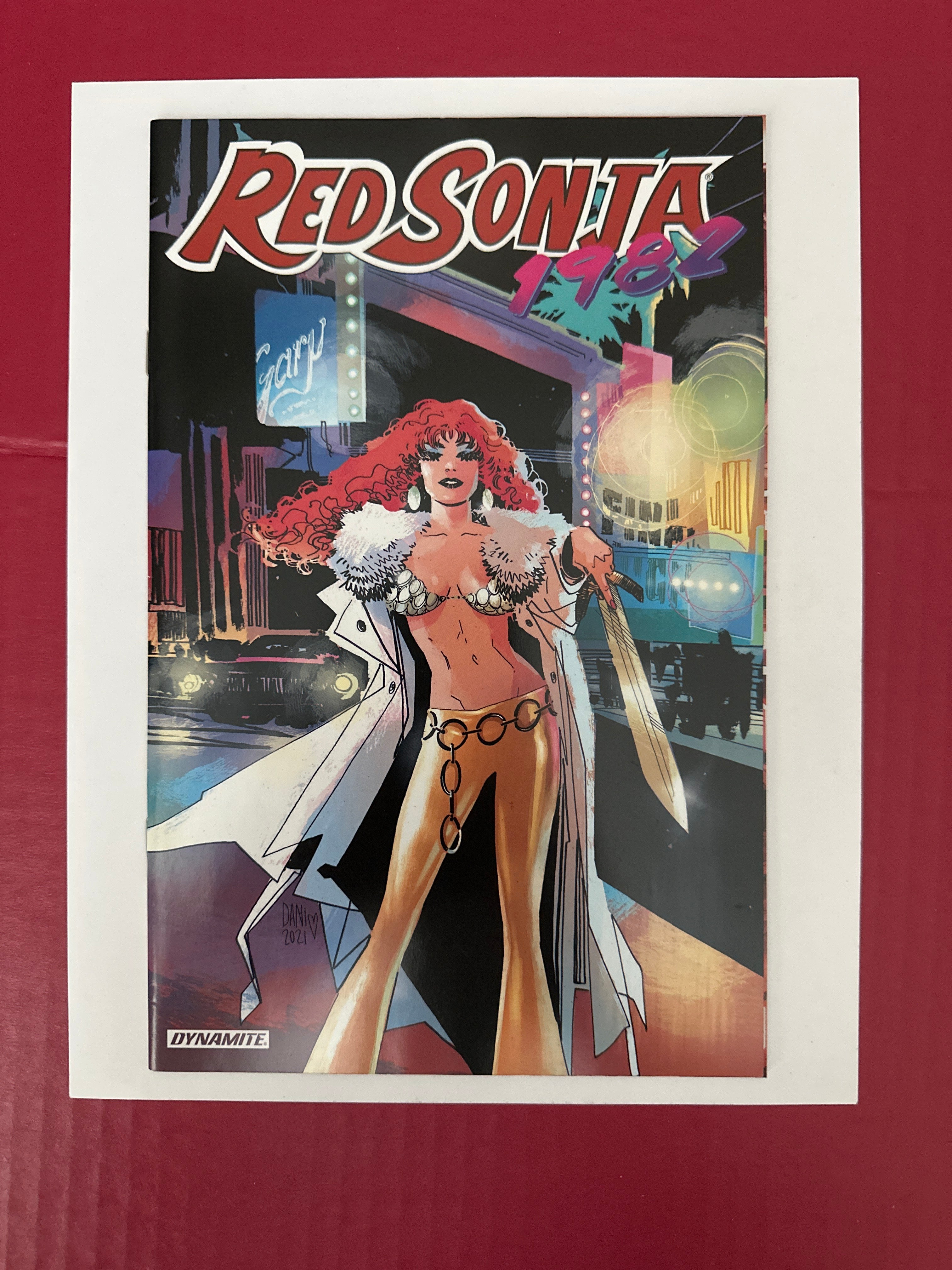 Red Sonja 1982 #G (Dynamite Entertainment 2021) Premium Cover by Ugly Monkey Comics
