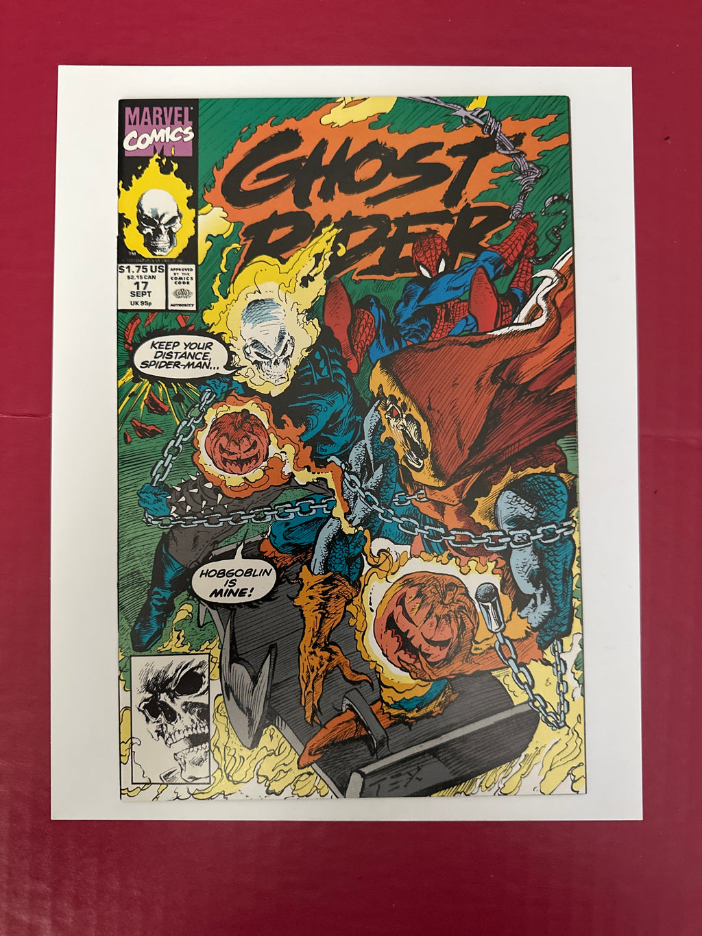 Ghost Rider, Vol. 2 (1990-1998) #17A (Marvel Comics 1991) by Ugly Monkey Comics