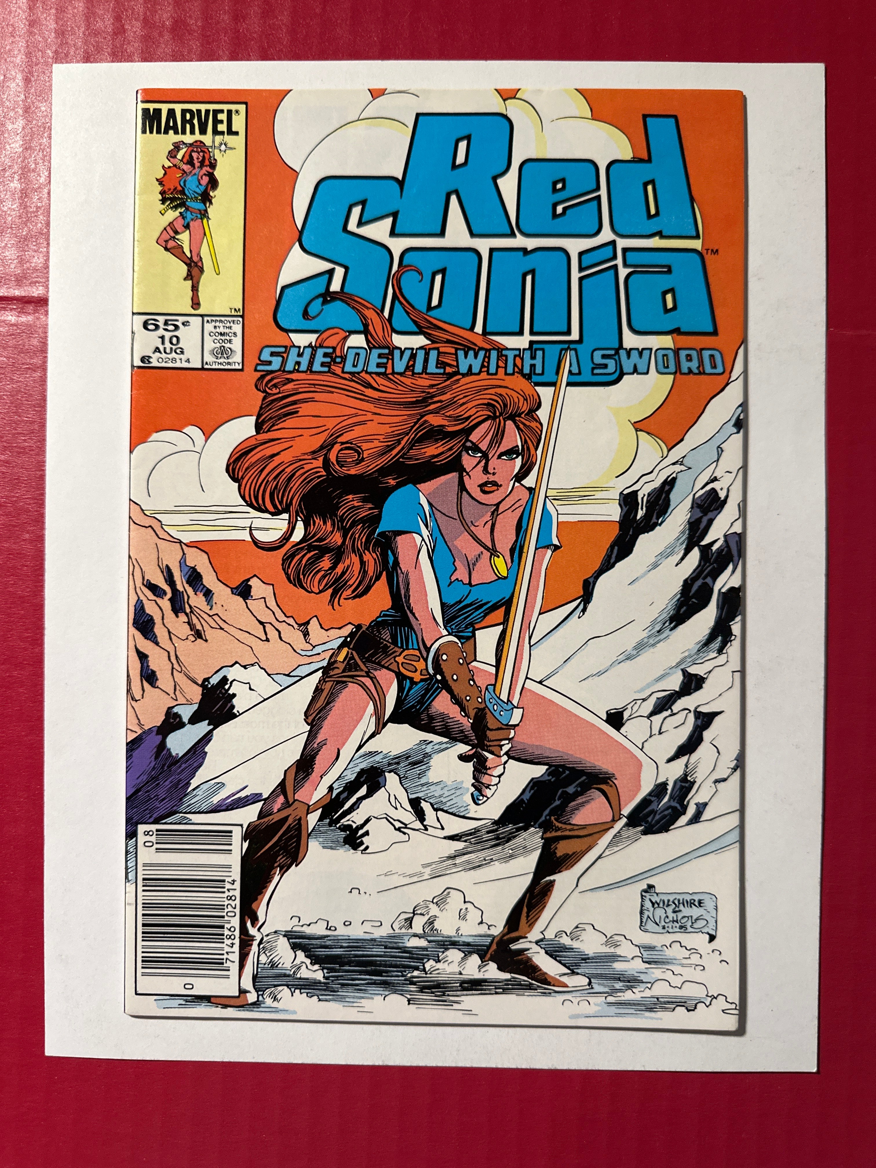Red Sonja, Vol. 3 #10B (Marvel Comics 1985) Newsstand Edition by Ugly Monkey Comics