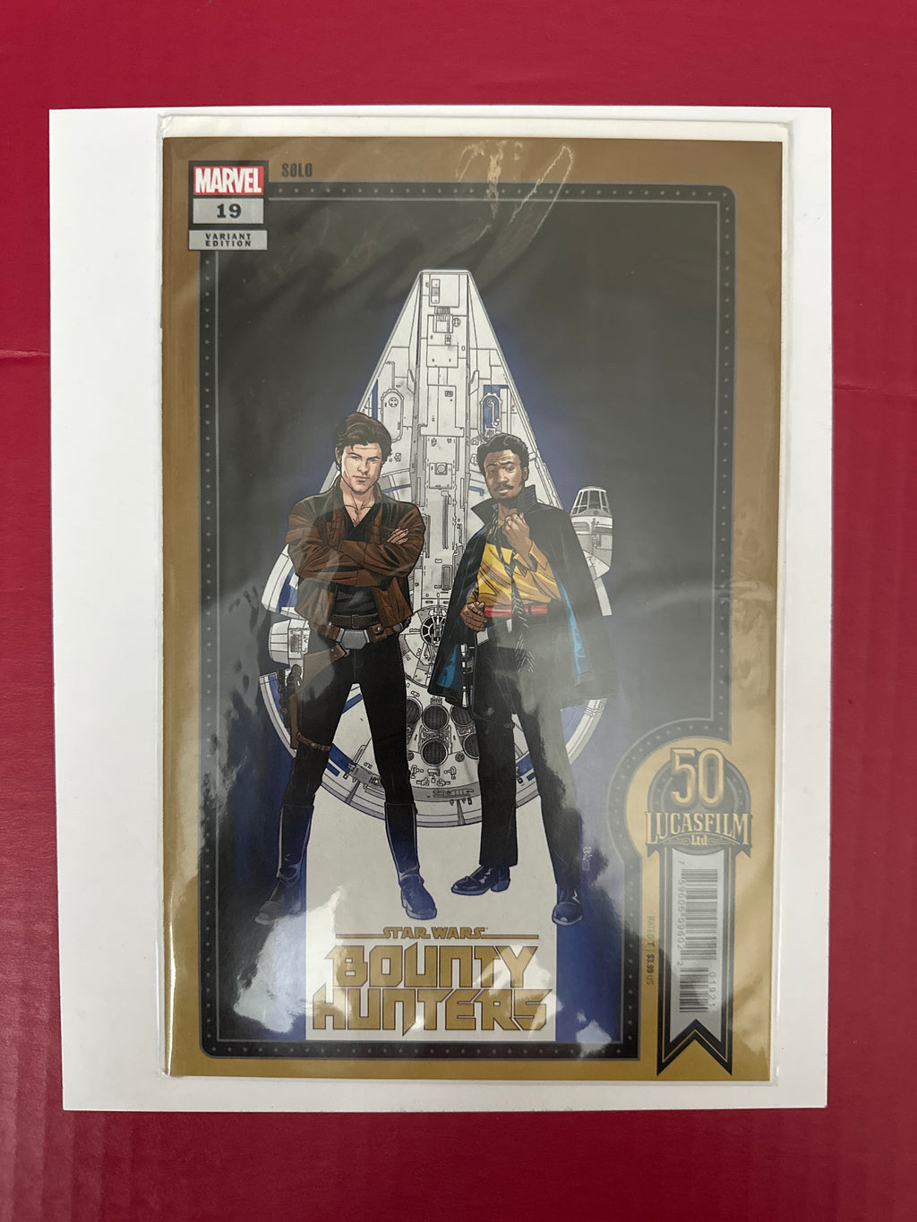 Lot of 10 Star Wars Bounty Hunters (2022) Lucasfilm 50th Anniversary Variants by Ugly Monkey Comics