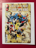 Justice League vs. The Legion of Super-Heroes #1 (2022) Double Signed by Ugly Monkey Comics