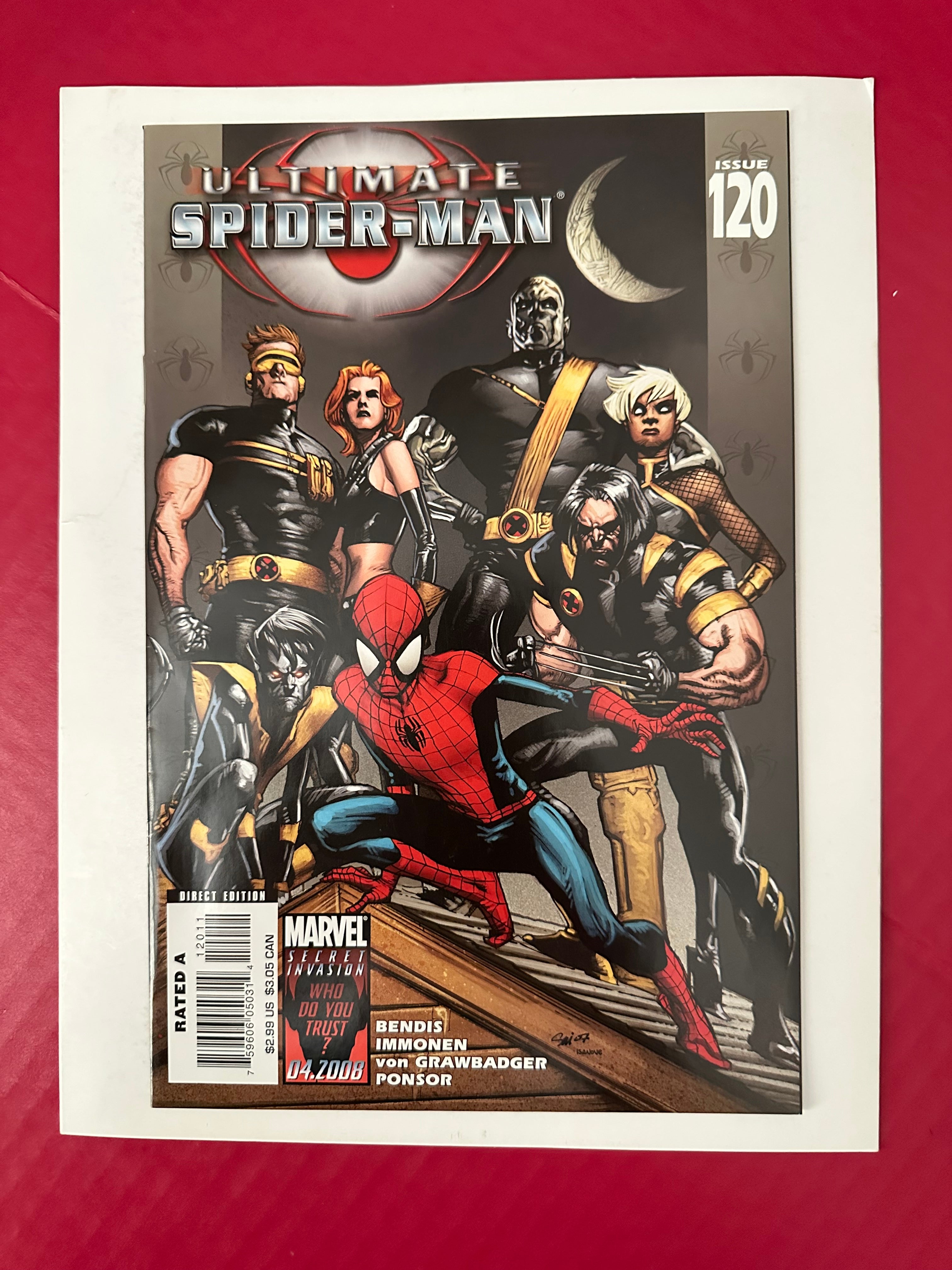 Ultimate Spider-Man #120 (2008) by Ugly Monkey Comics