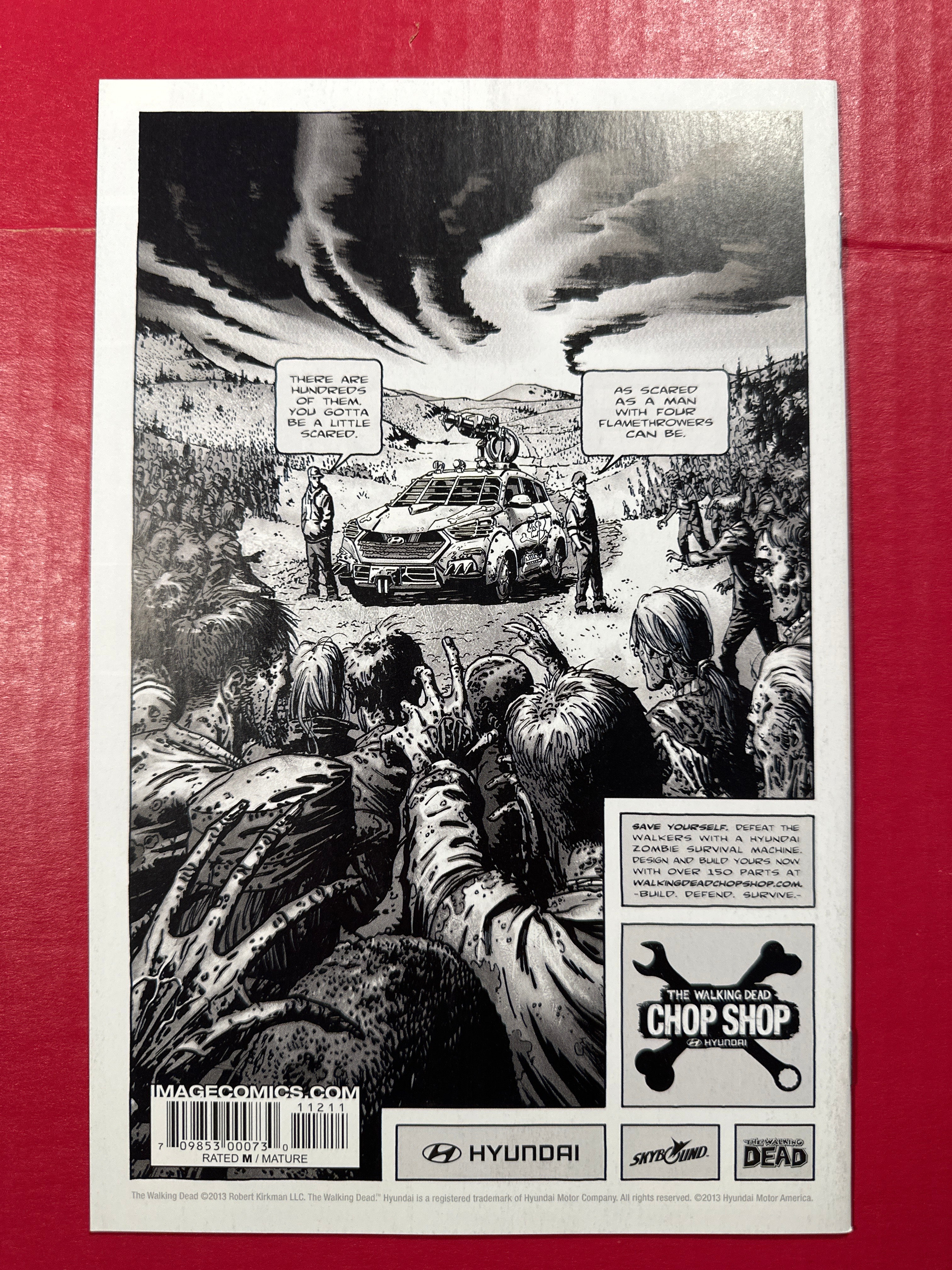 The Walking Dead #112 (Image Comics 2013) by Ugly Monkey Comics