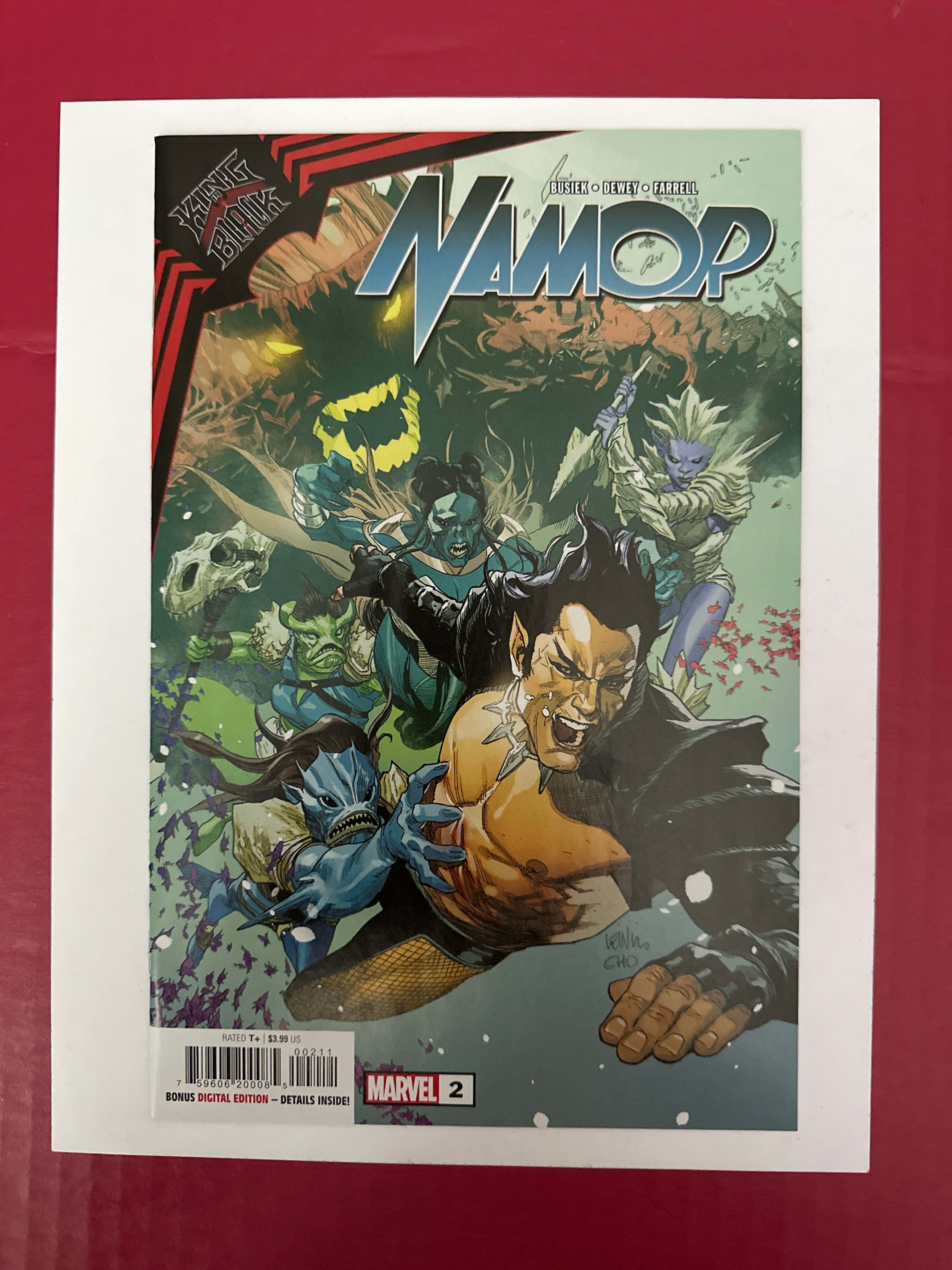 King in Black: Namor #2 (Marvel Comics 2020) by Ugly Monkey Comics