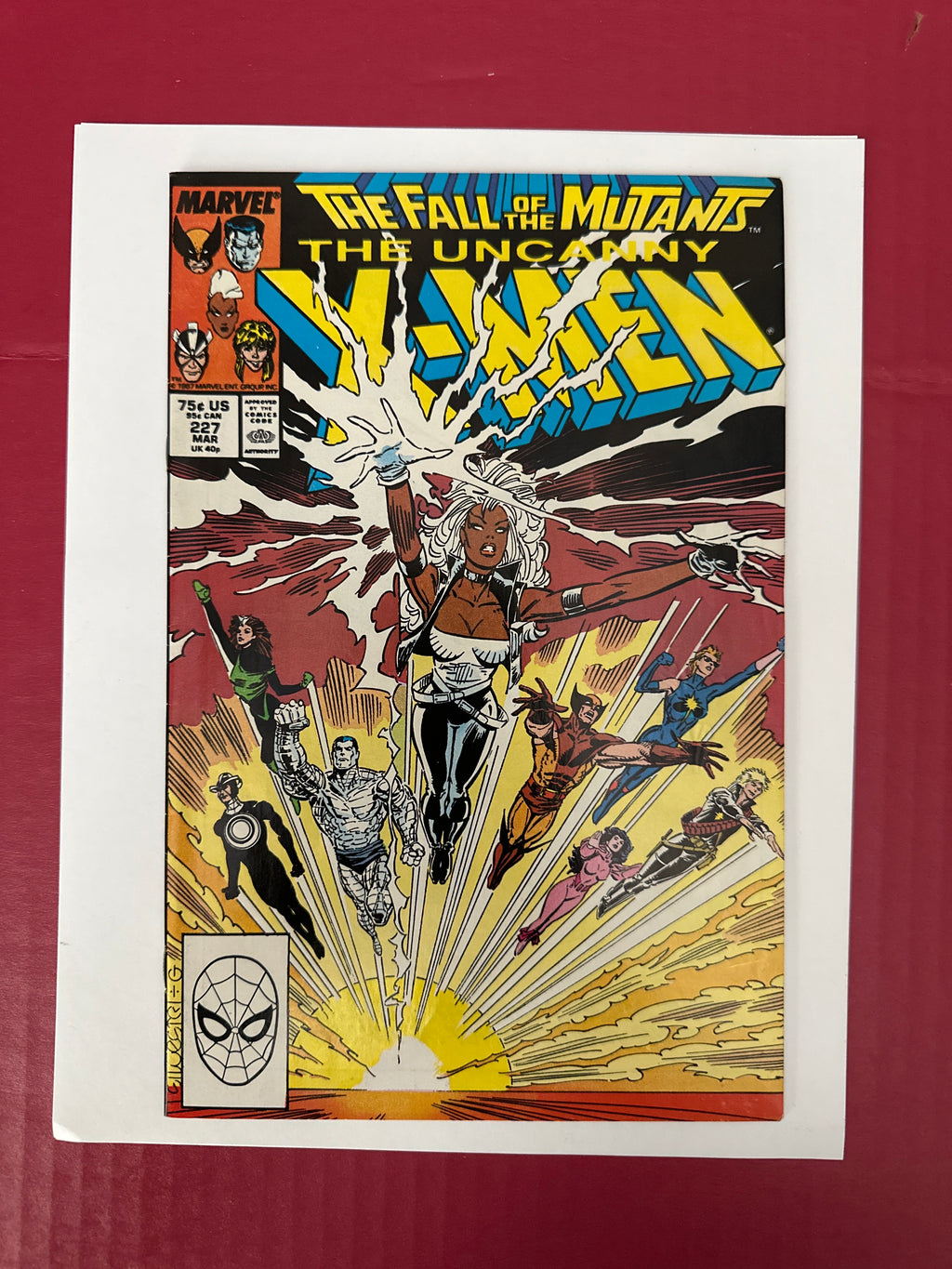 The Uncanny X-Men, Vol. 1 #227 (Marvel Comics 1987) Direct Edition by Ugly Monkey Comics