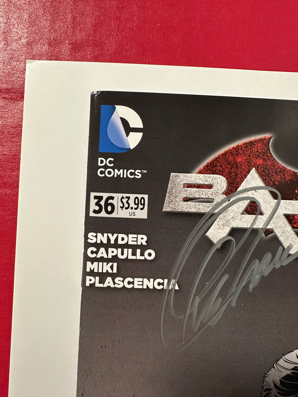 Batman, Vol. 2 #36 (2015) Signed by Scott Snyder and Greg Capullo