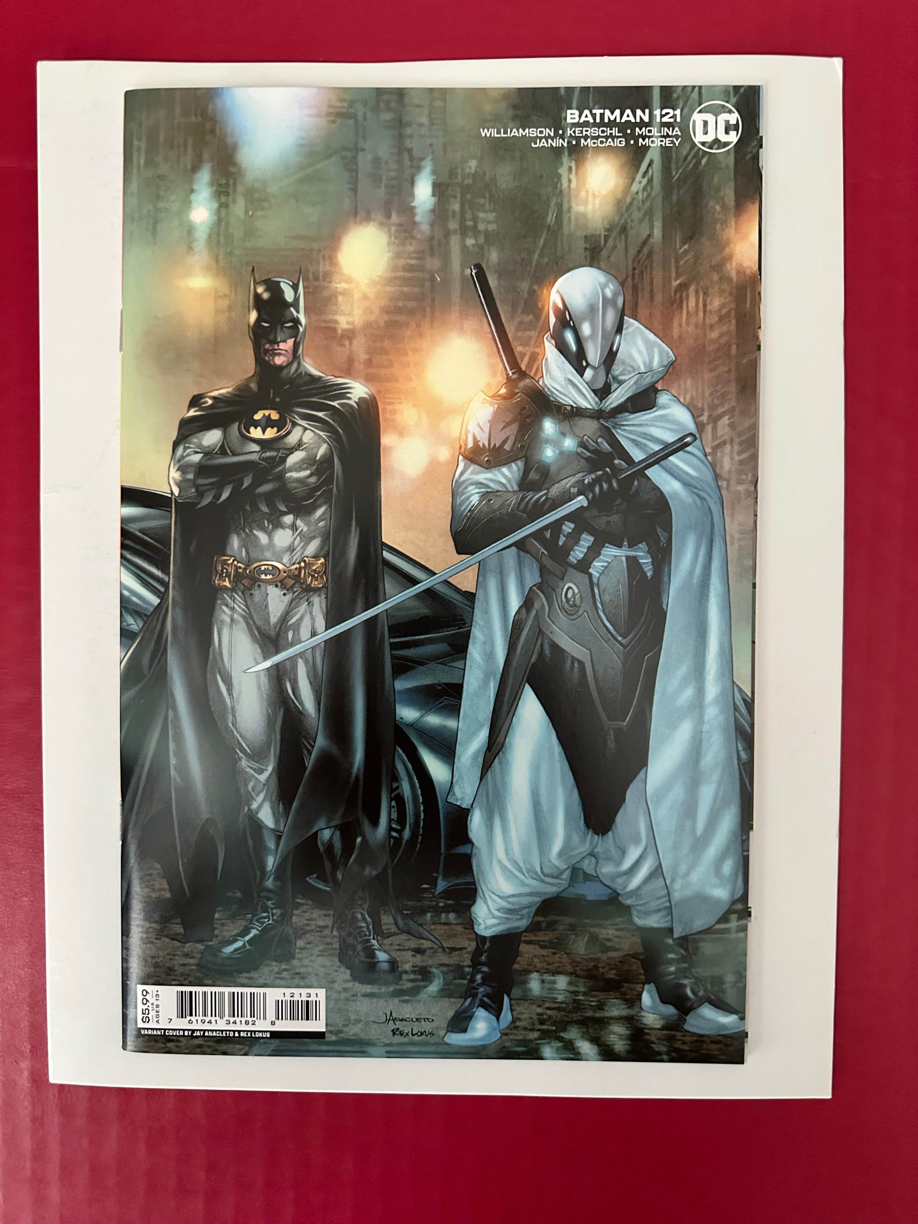 Batman, Vol. 3 #121 (2022) Jay Anacleto Incentive Variant (1:25)