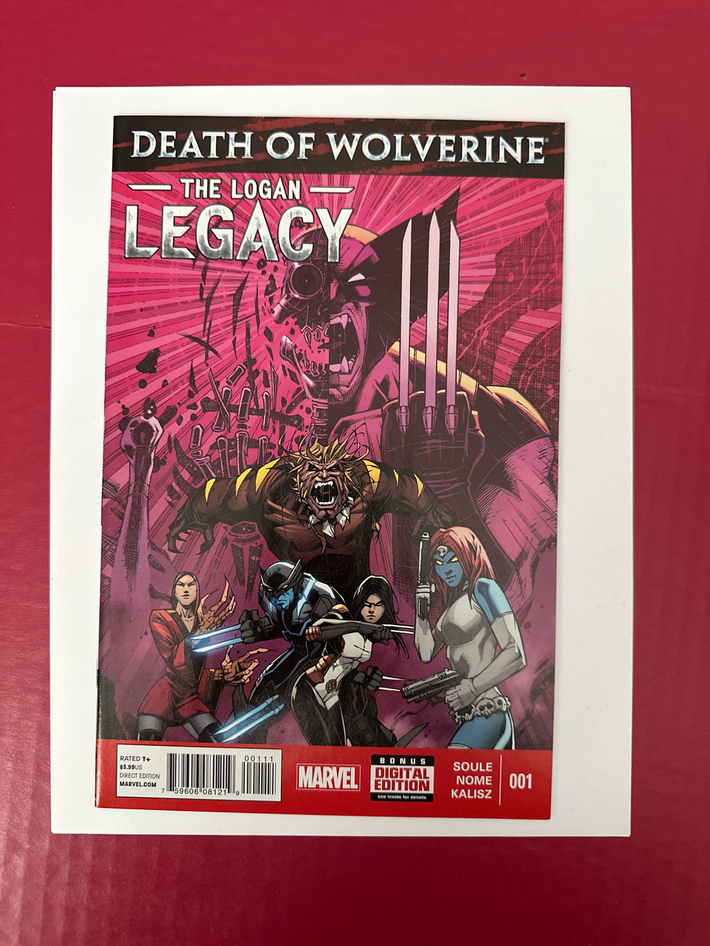 Death of Wolverine: The Logan Legacy #1A (2014 Marvel Comics) by Ugly Monkey Comics