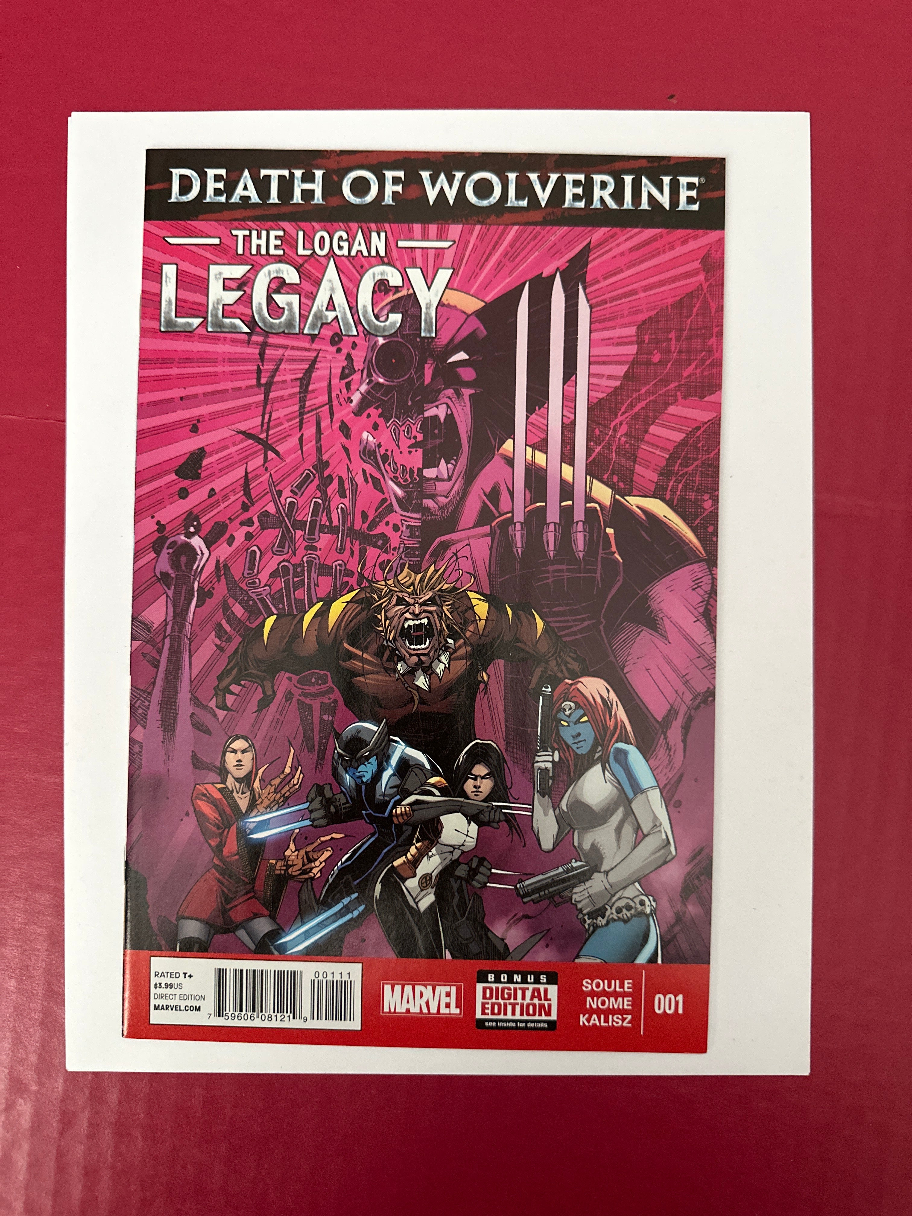 Death of Wolverine: The Logan Legacy #1A (2014 Marvel Comics) by Ugly Monkey Comics