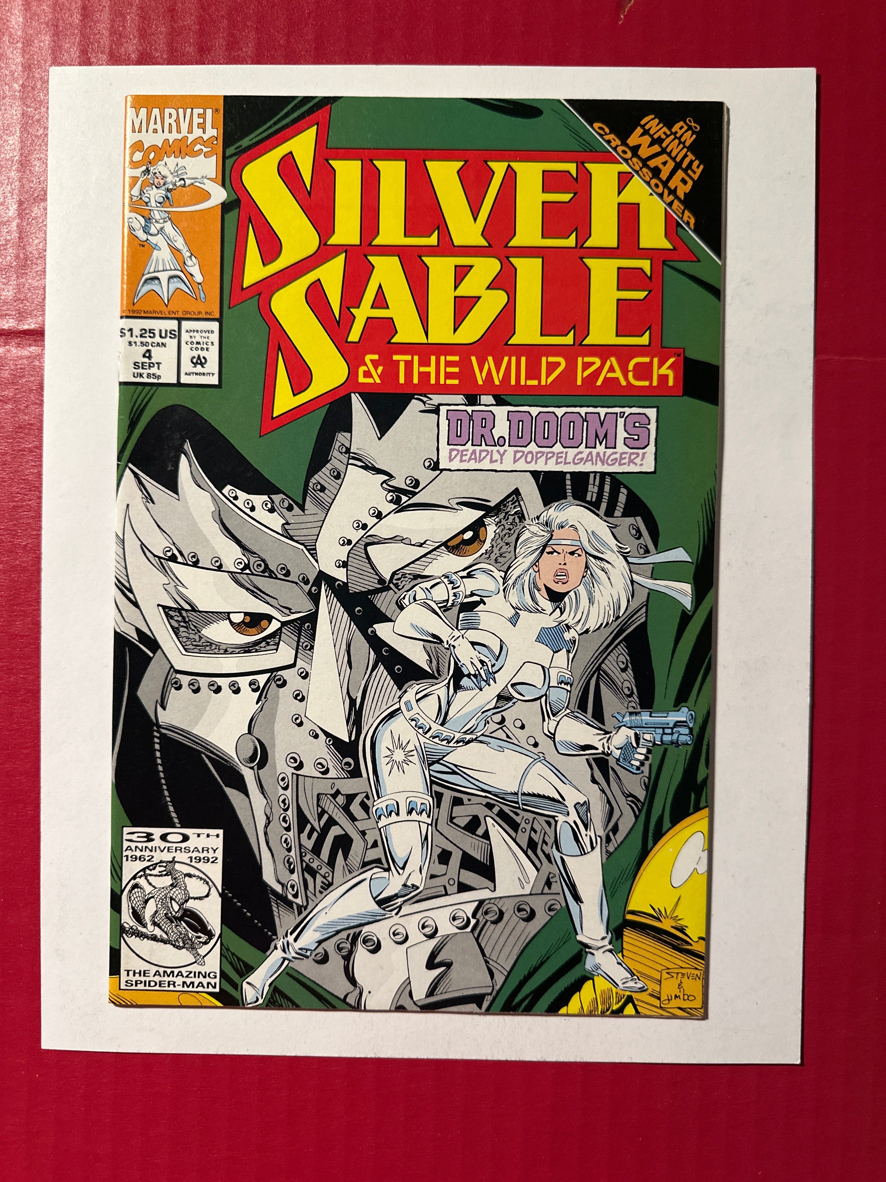 Silver Sable #4A (Marvel Comics 1992) Direct Edition by Ugly Monkey Comics