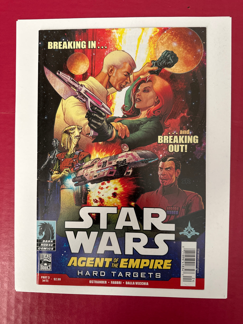 Star Wars: Agent of the Empire: Hard Targets #3B (Dark Horse Comics 2012) by Ugly Monkey Comics