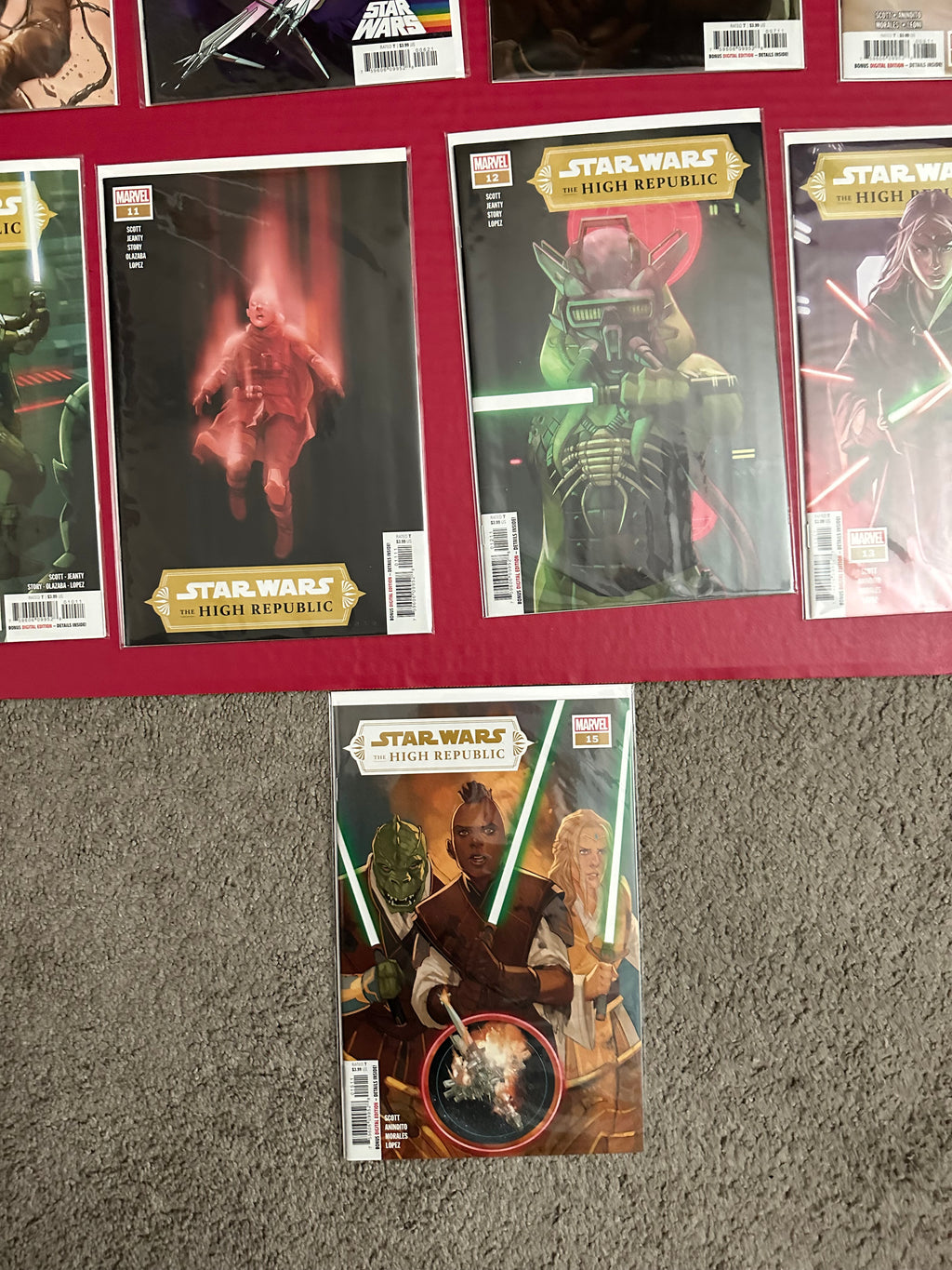 Star Wars: The High Republic Lot of 19 Comics 1 - 15 plus Variants (Marvel Comics 2021) Plenty of 1st Appearances Complete Run by Ugly Monkey Comics