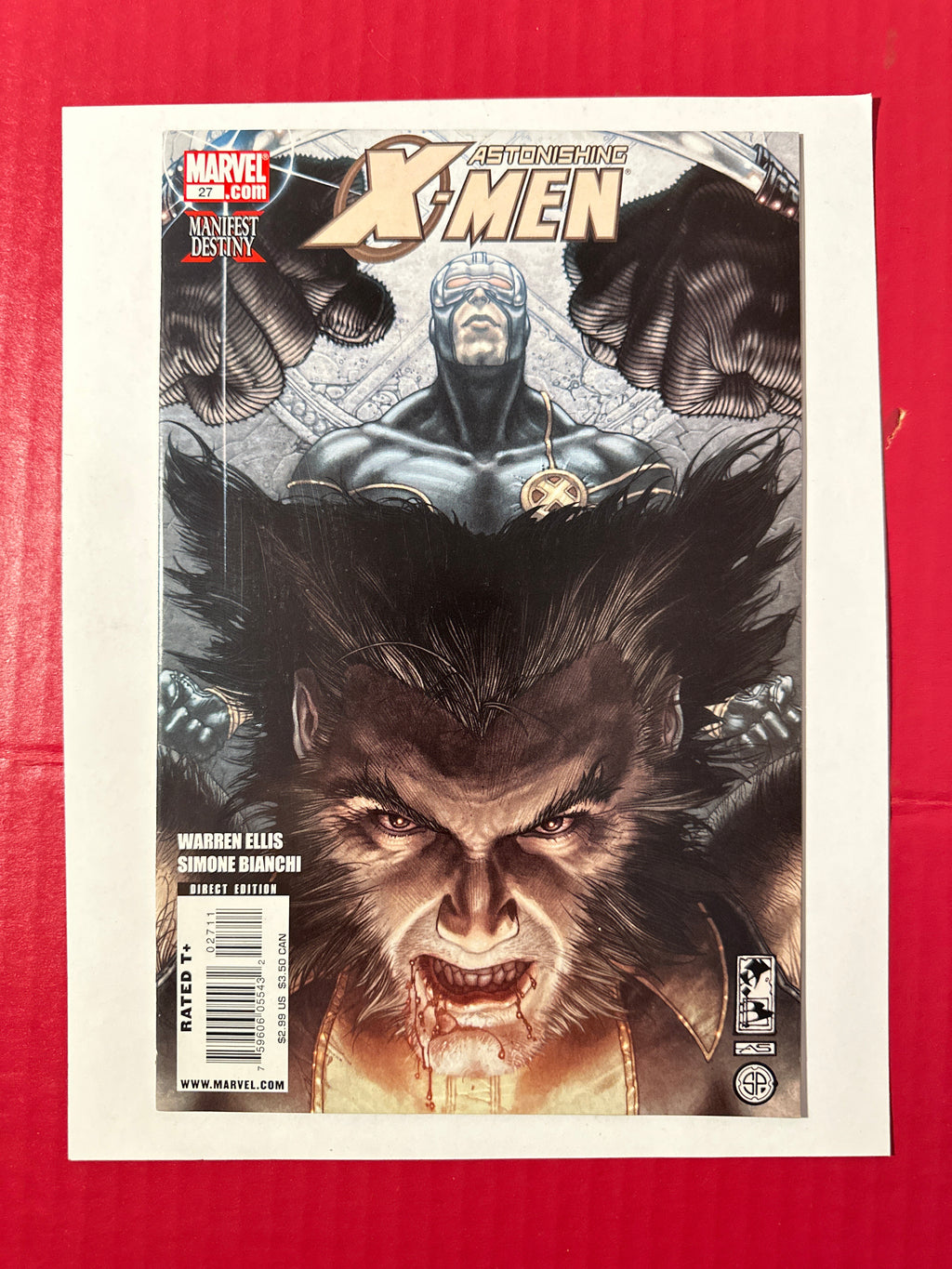 Astonishing X-Men, Vol. 3 #27A (Marvel Comics 2008) Direct Edition by Ugly Monkey Comics