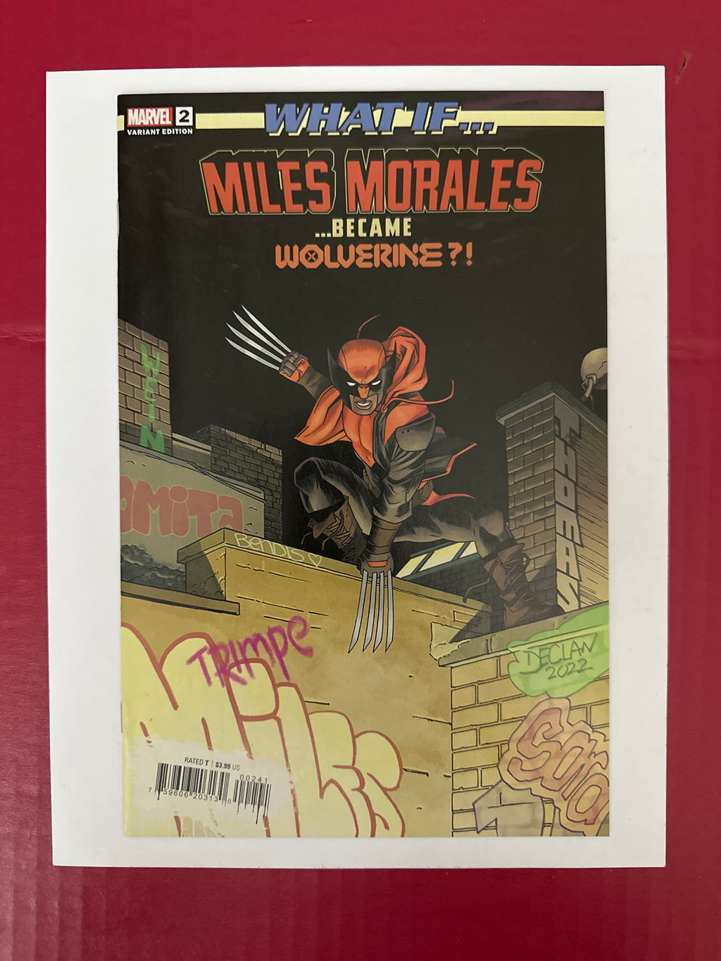 What If...Miles Morales #2D (Marvel Comics 2022) Declan Shalvey Variant by Ugly Monkey Comics