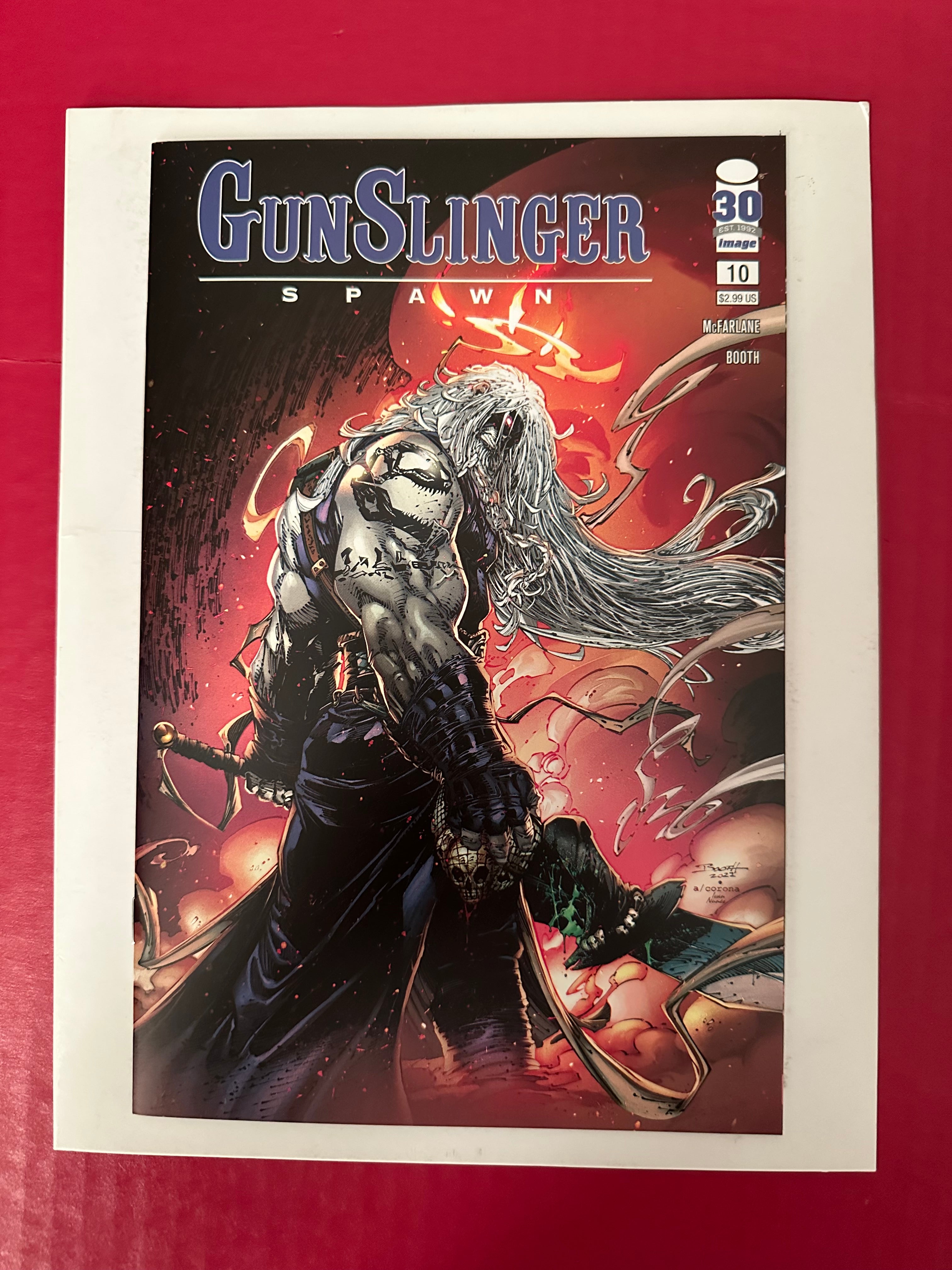 Gunslinger Spawn #10B (2022) Brett Booth Variant by Ugly Monkey Comics