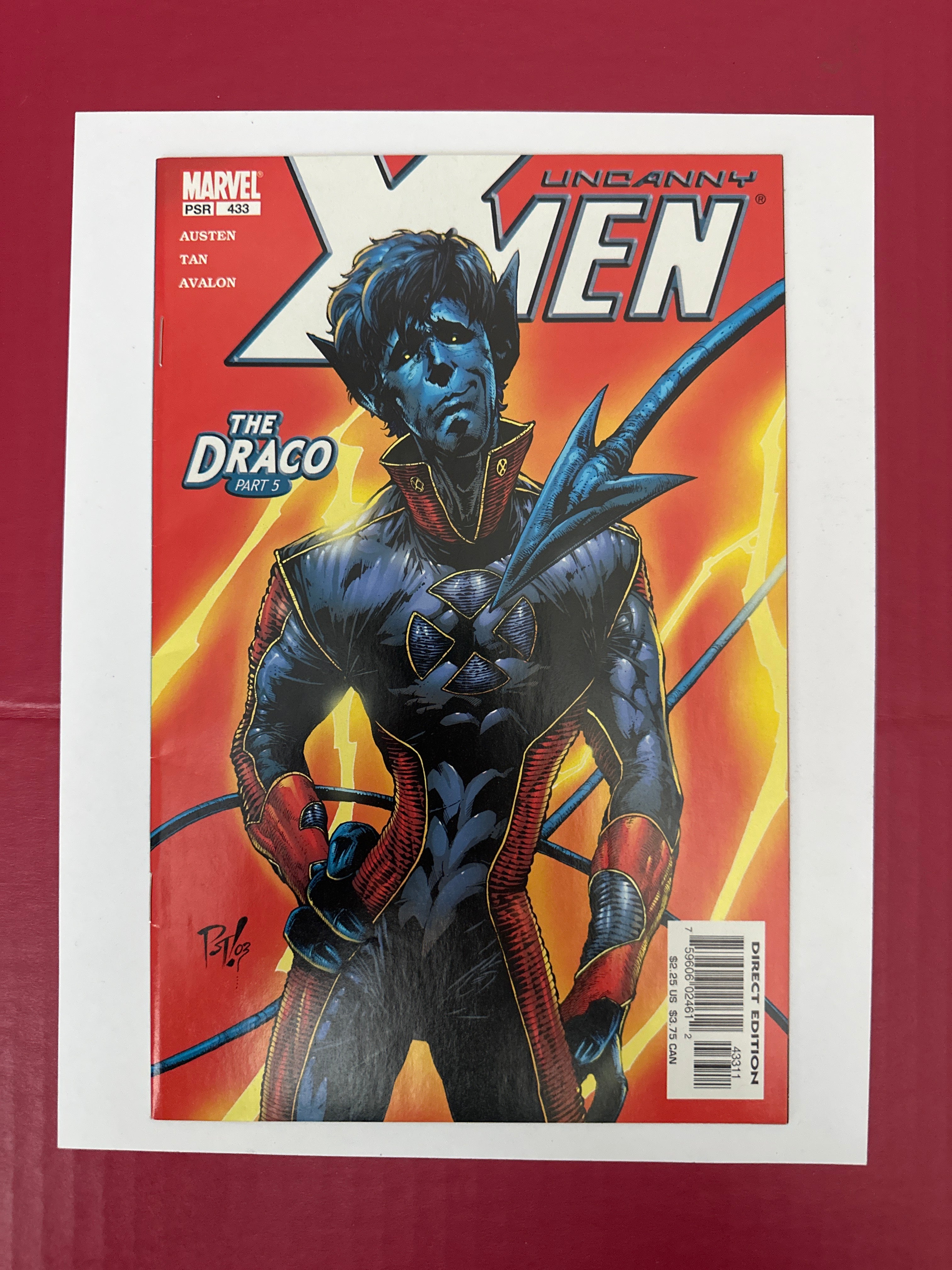 The Uncanny X-Men, Vol. 1 #433 (Marvel Comics 2003) Direct Edition by Ugly Monkey Comics