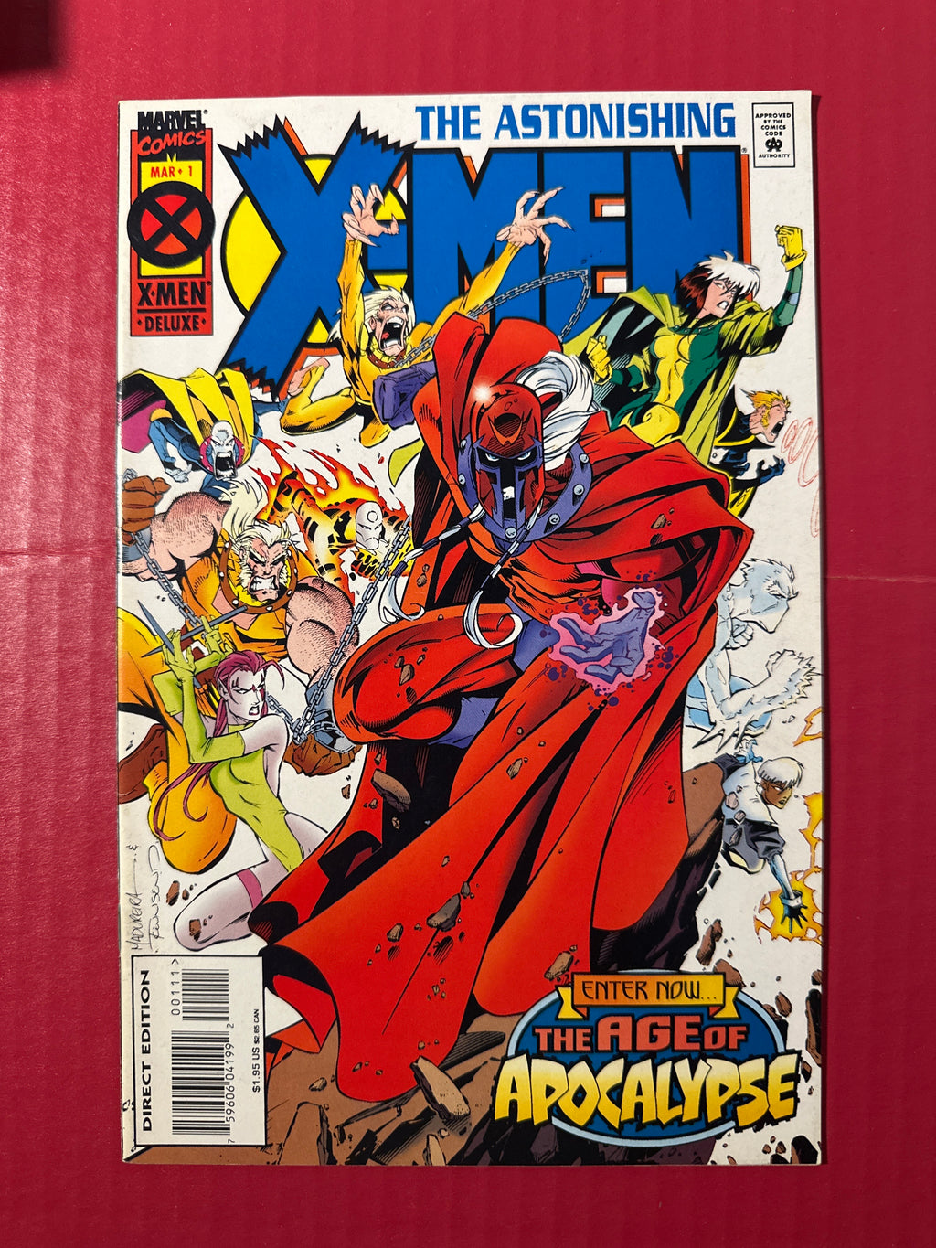 Astonishing X-Men, Vol. 1 #1A (Marvel Comics 1995) Direct Edition by Ugly Monkey Comics