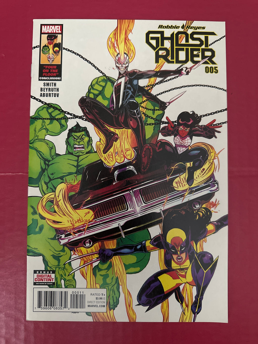 Ghost Rider, Vol. 7 #5A (Marvel Comics 2017) by Ugly Monkey Comics