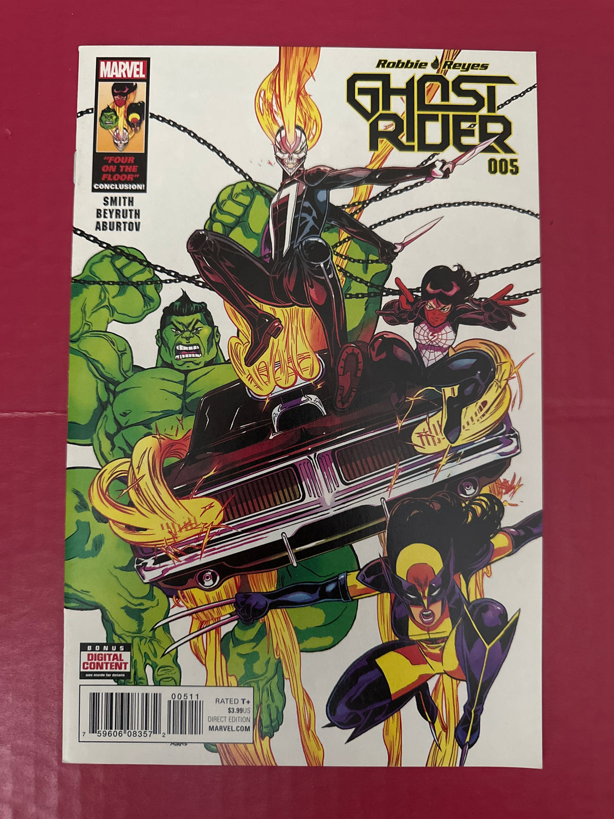 Ghost Rider, Vol. 7 #5A (Marvel Comics 2017) by Ugly Monkey Comics