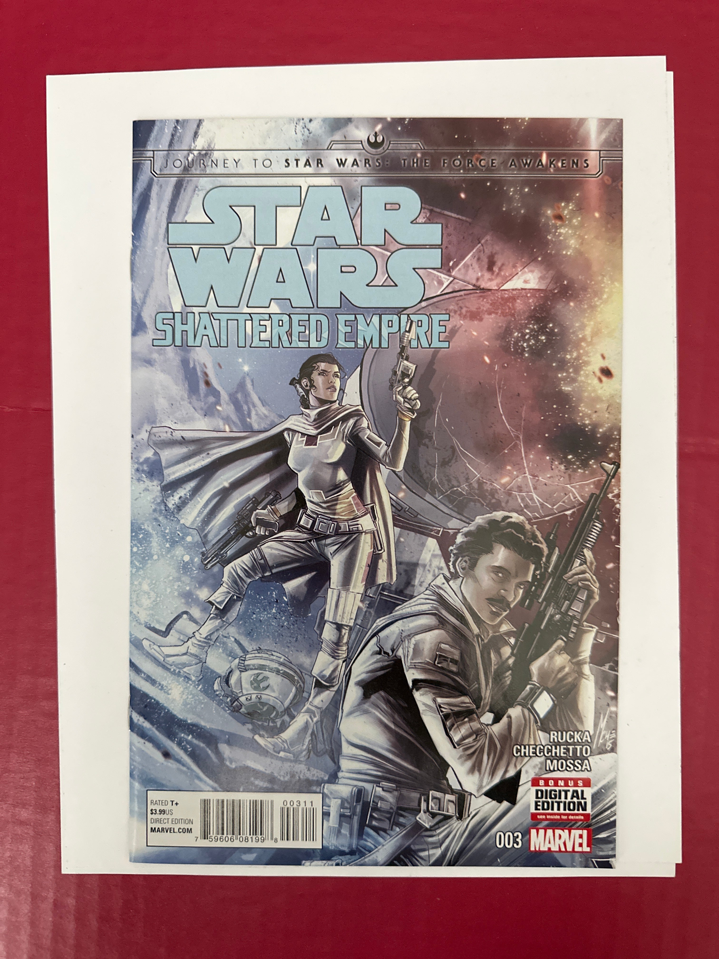 Star Wars Shattered Empire 3A Journey to the Force Awakens Marvel Comics 2015 by Ugly Monkey Comics