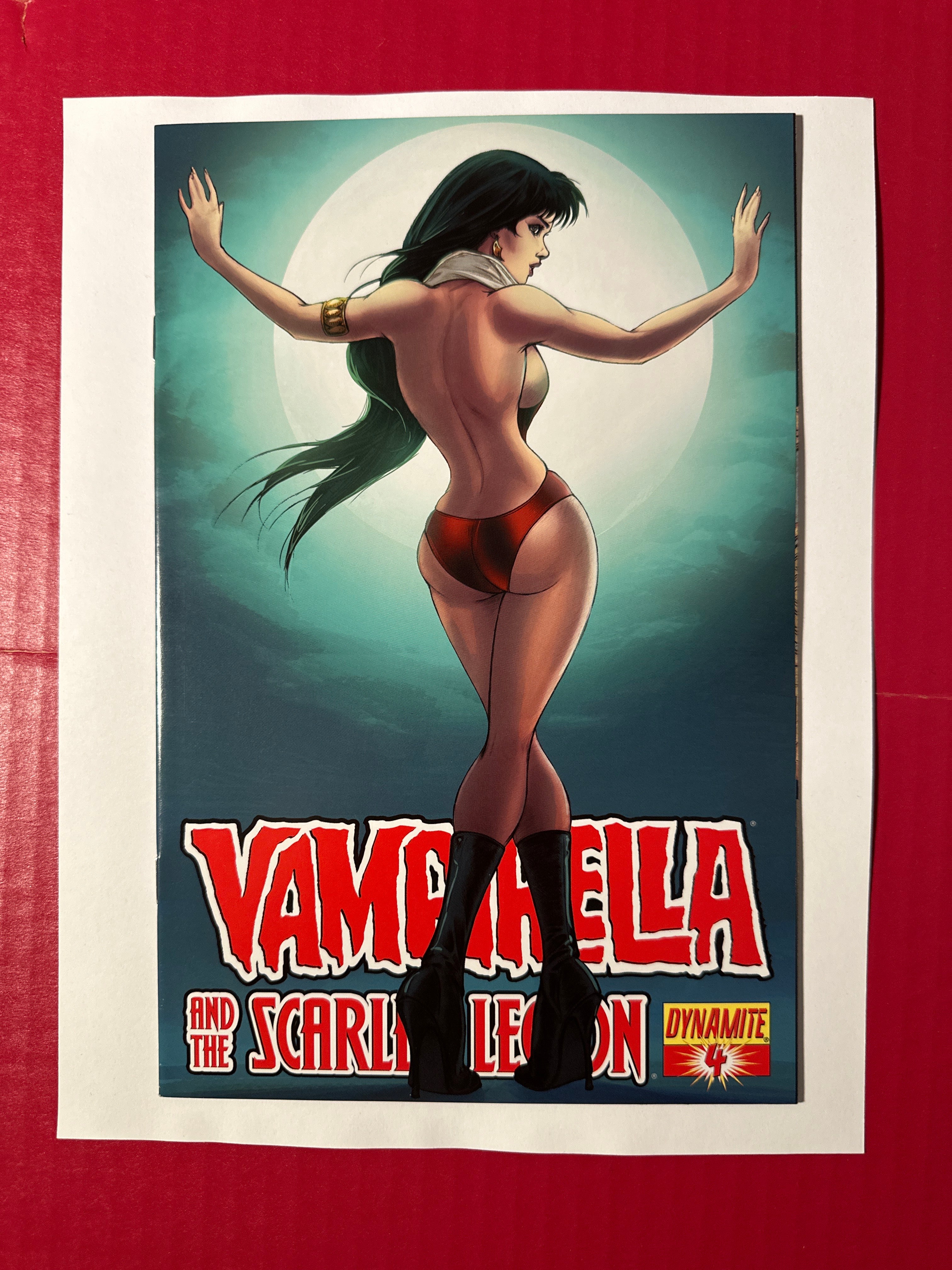 Vampirella and the Scarlet Legion #4 (Dynamite Entertainment 2011) by Ugly Monkey Comics