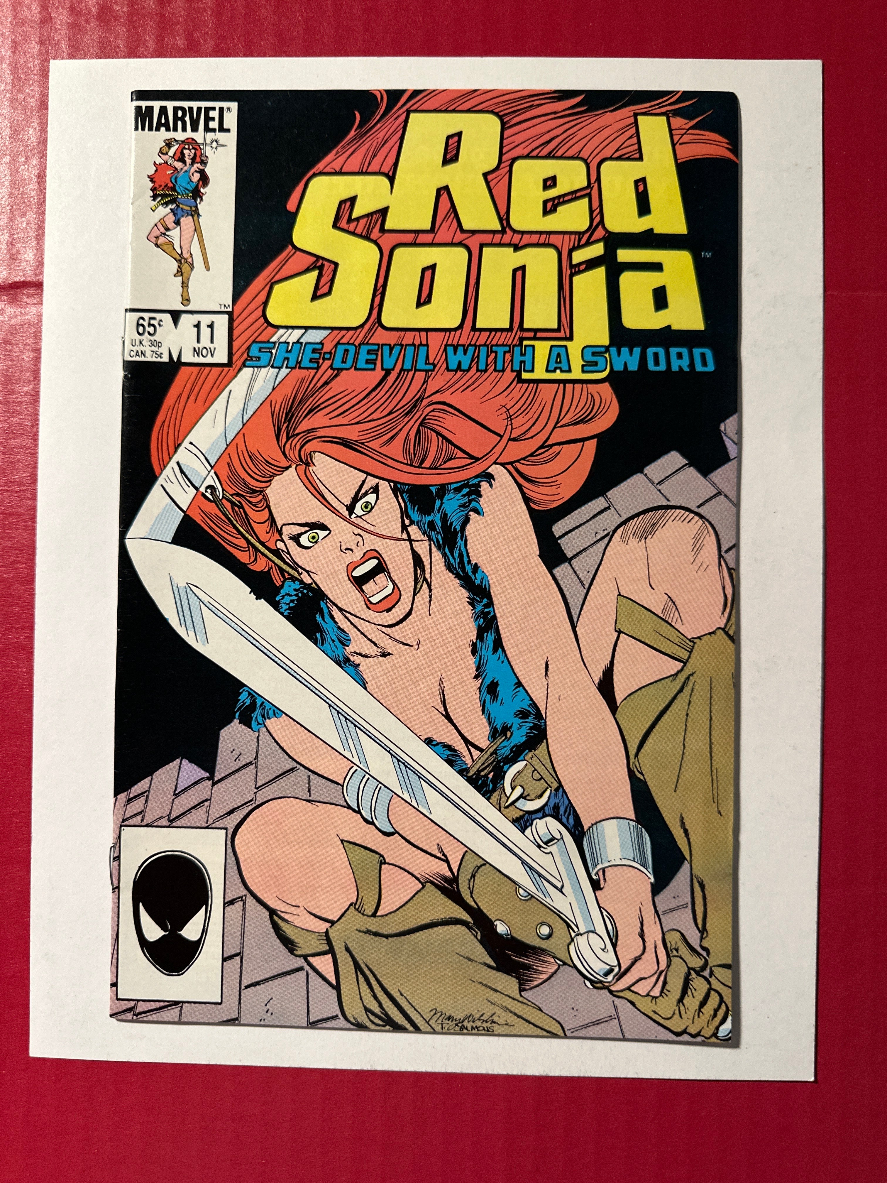 Red Sonja, Vol. 3 #11A (Marvel Comics 1985) Direct Edition by Ugly Monkey Comics