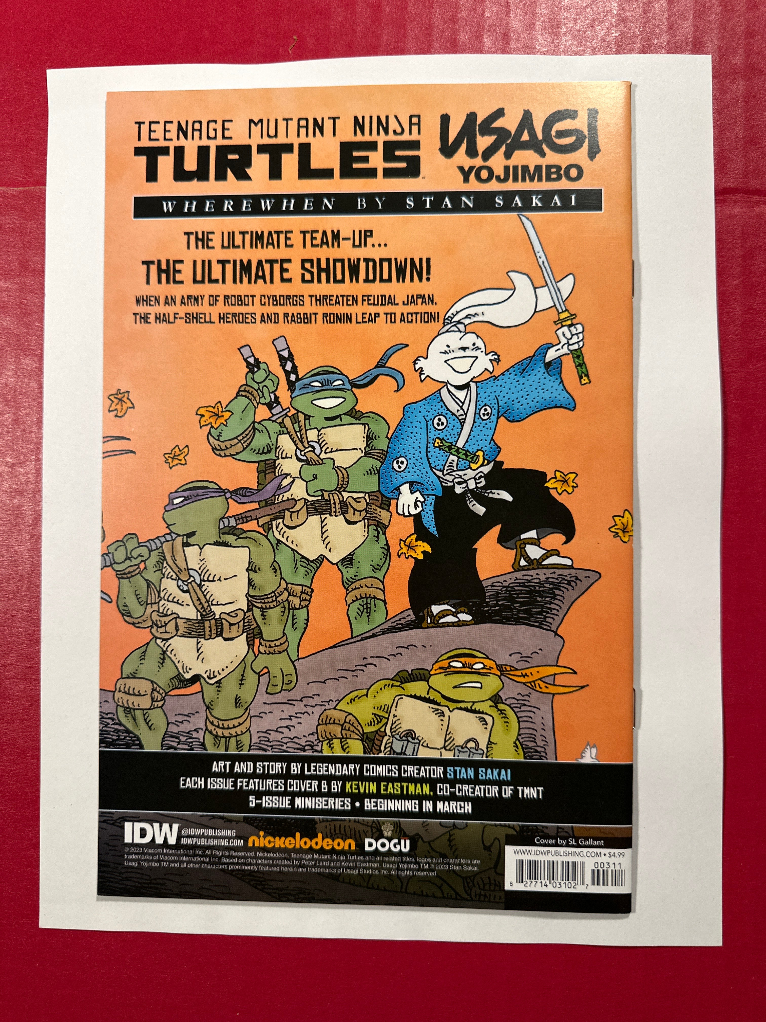 TMNT: The Last Ronin - The Lost Years #3A (IDW Publishing 2023) by Ugly Monkey Comics