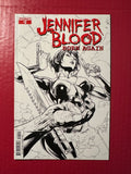 Jennifer Blood Born Again #2 (2014) 10 Copy Segovia B&w Incentive