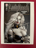 Lady Death: Treacherous Infamy #2 (2021) Signed by Richard Ortiz by Ugly Monkey Comics
