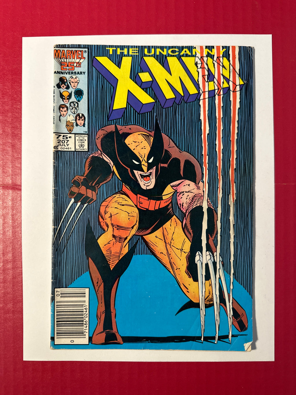 The Uncanny X-Men, Vol. 1 #207 (Marvel Comics 1986) Newsstand Edition by Ugly Monkey Comics