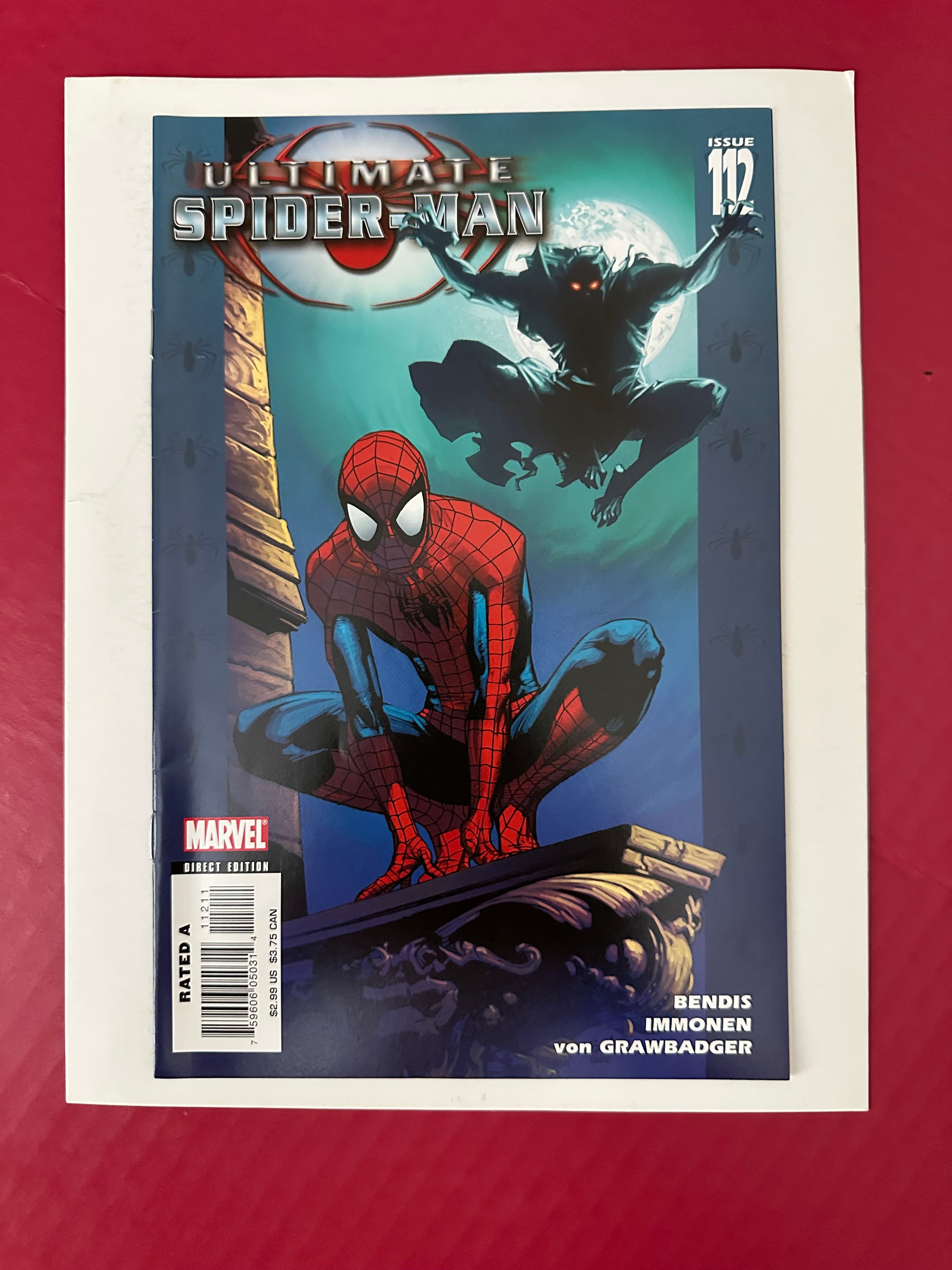 Ultimate Spider-Man #112A (2007) by Ugly Monkey Comics