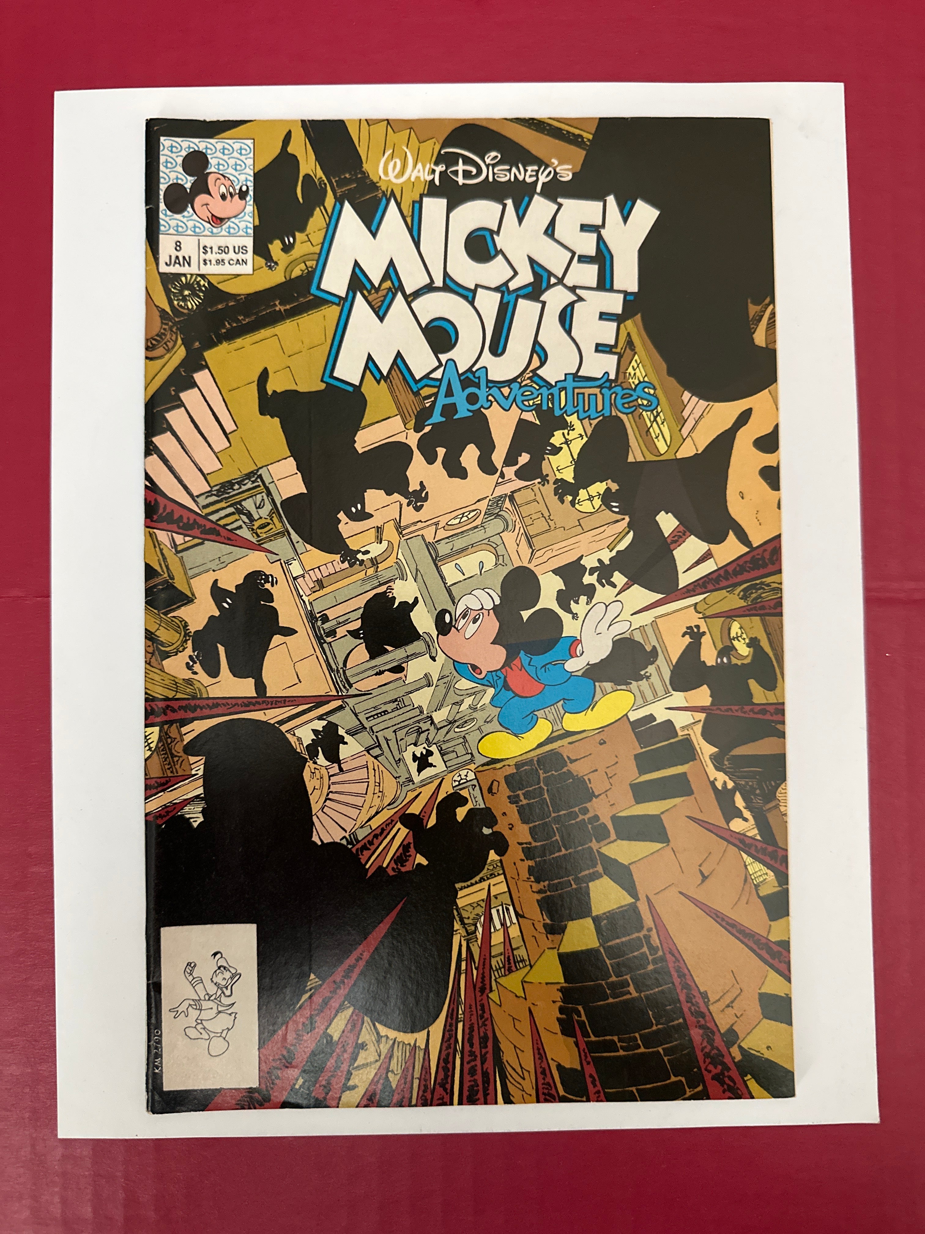 Mickey Mouse Adventures, Vol. 1 #8 (Disney Comics 1991) Direct Edition by Ugly Monkey Comics