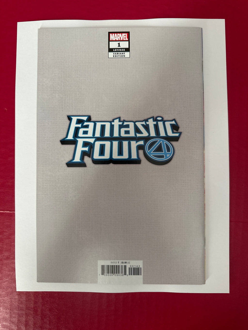 Fantastic Four, Vol. 6 #1K (Marvel Comics 2018) Alex Ross Incentive Virgin 1:200 by Ugly Monkey Comics