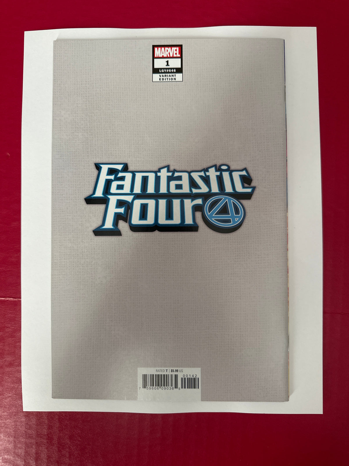 Fantastic Four, Vol. 6 #1K (Marvel Comics 2018) Alex Ross Incentive Virgin 1:200 by Ugly Monkey Comics