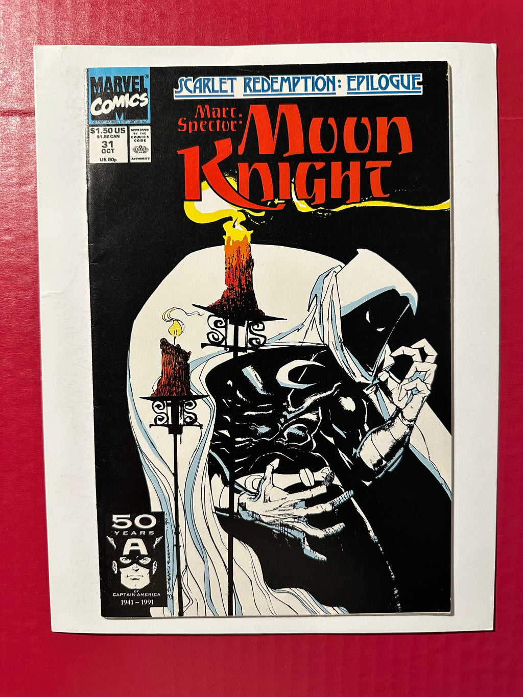 Marc Spector: Moon Knight #31 (1991) by Ugly Monkey Comics