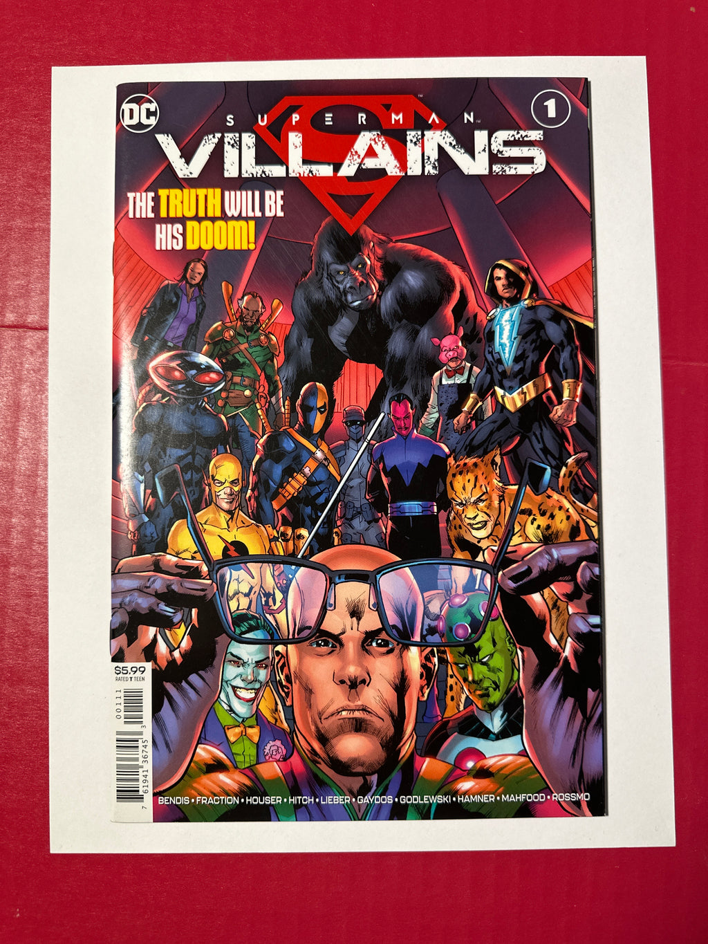 Superman: Villains #1 (DC Comics 2020) by Ugly Monkey Comics