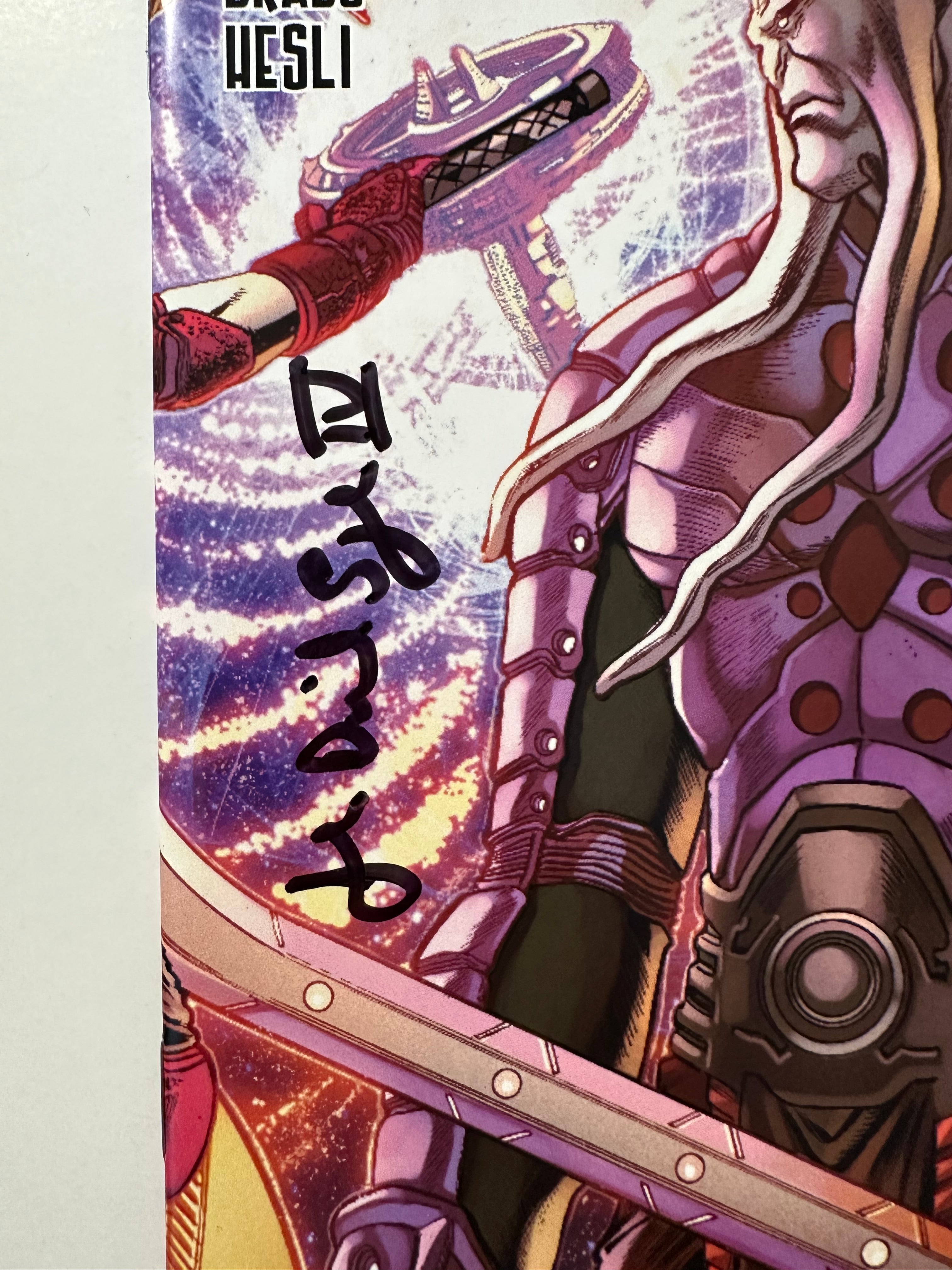 The 7th Sister #2 (2018) Rafael Lanhellas Cover Signed by Daniel Taylor IV