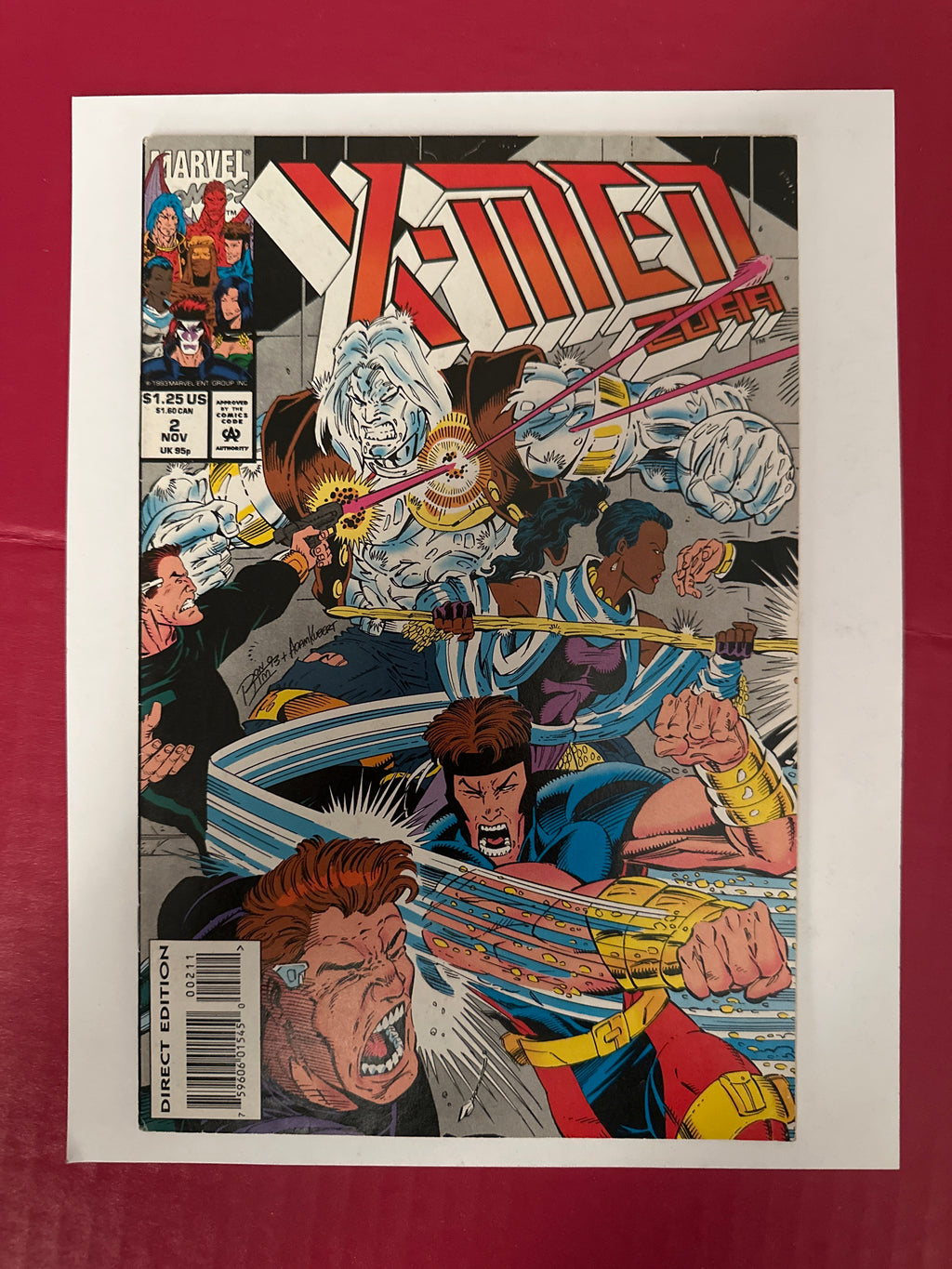 X-Men 2099 #2A (Marvel Comics 1993) Direct Edition by Ugly Monkey Comics