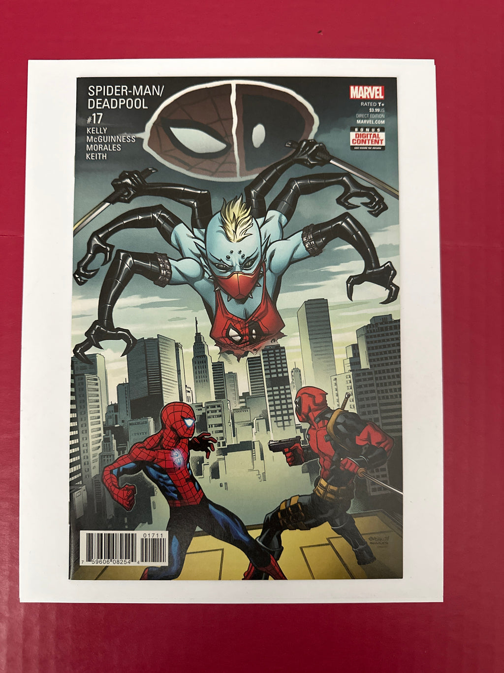 Spider-Man / Deadpool, Vol. 1 #17 (2017 Marvel Comics) by Ugly Monkey Comics