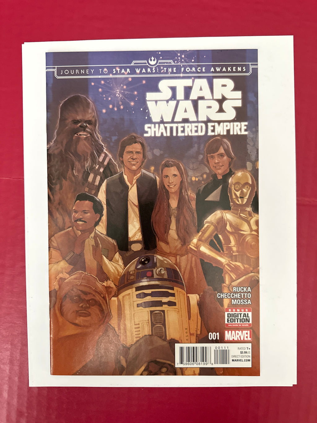 Journey To Star Wars Shattered Empire #1 First Appearance Shara Bey Kes Dameron by Ugly Monkey Comics