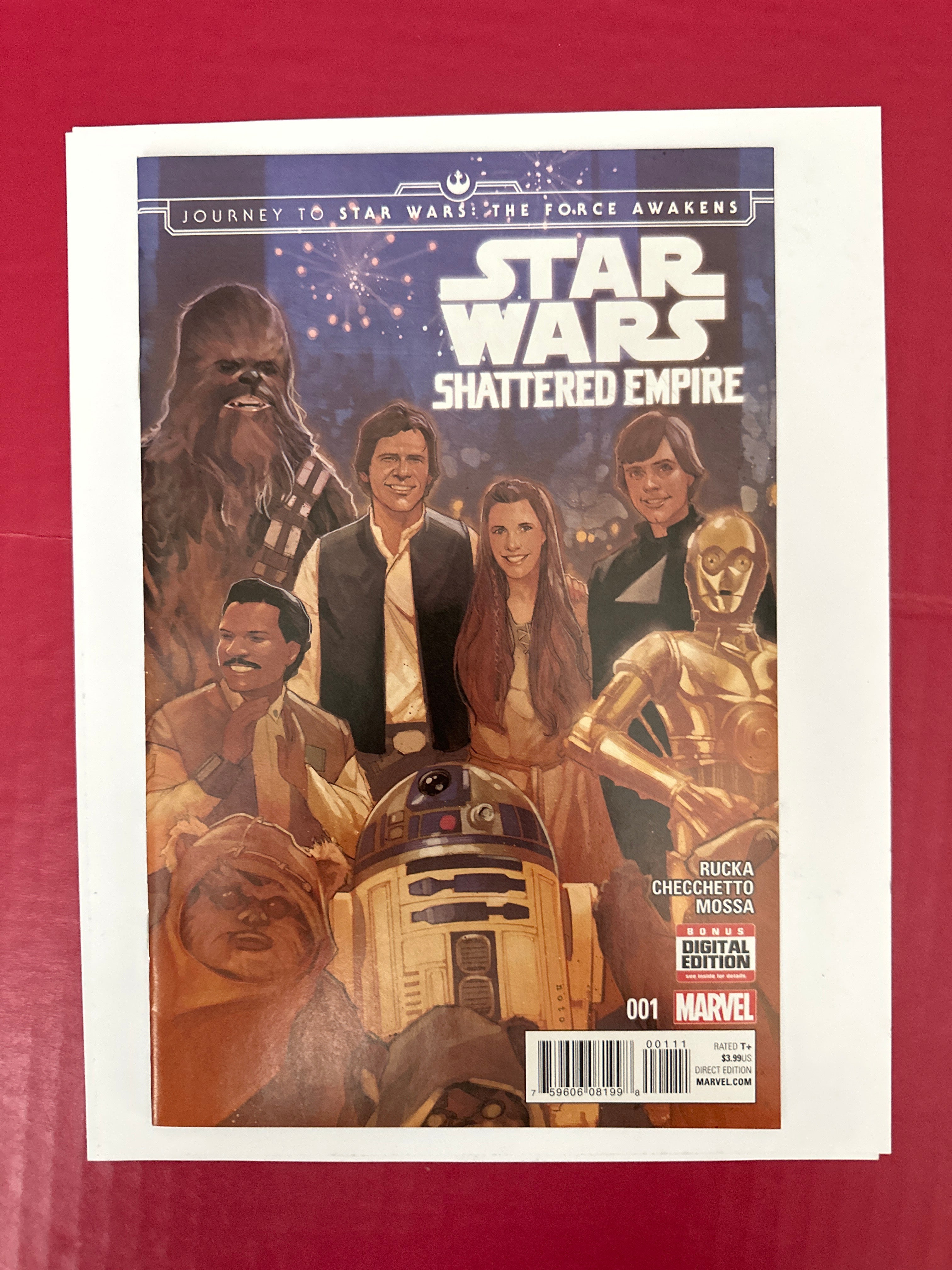 Journey To Star Wars Shattered Empire #1 First Appearance Shara Bey Kes Dameron by Ugly Monkey Comics