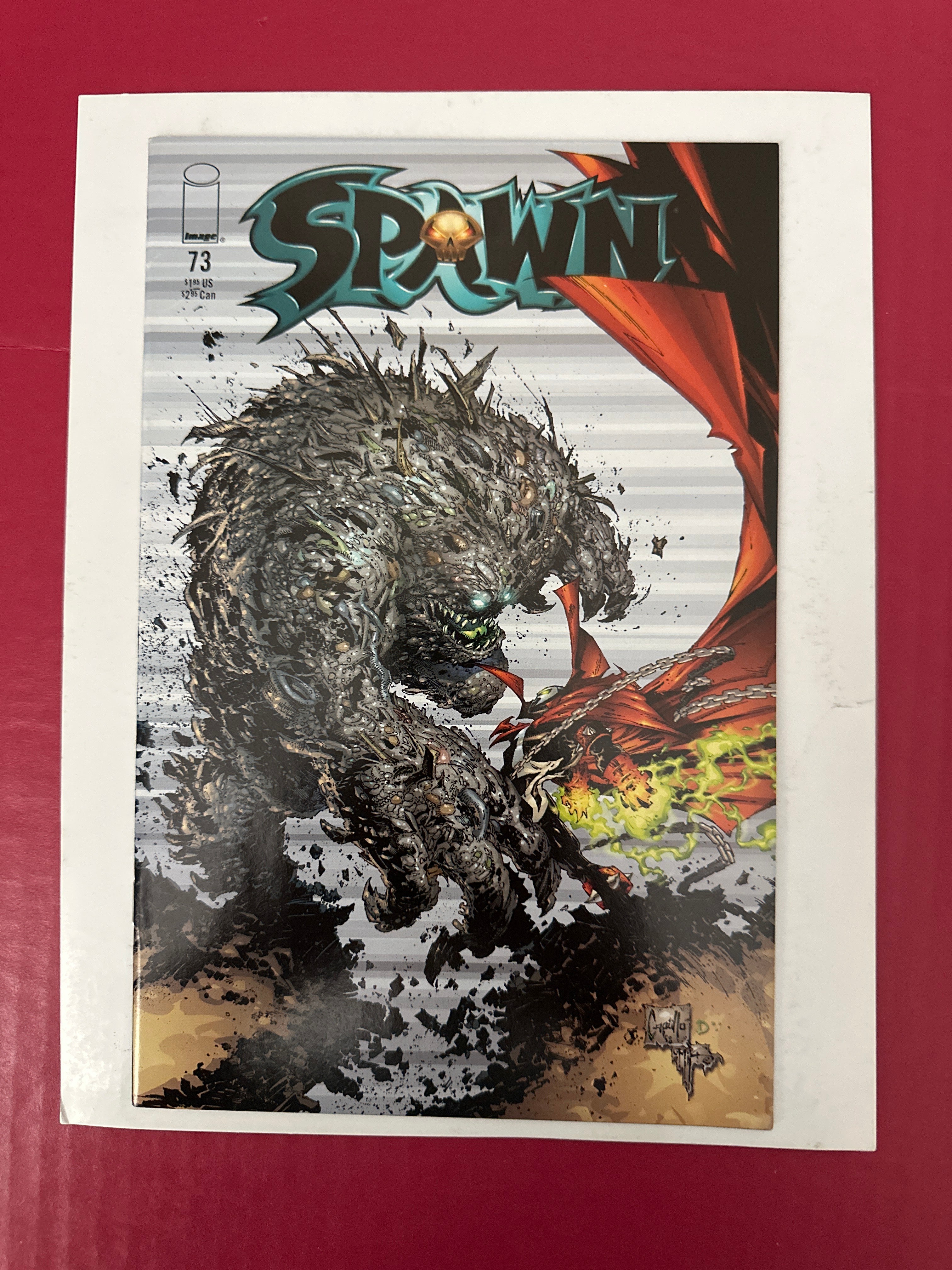 Spawn #73A (1998) 1st app. The Heap (Eddie Beckett) by Ugly Monkey Comics
