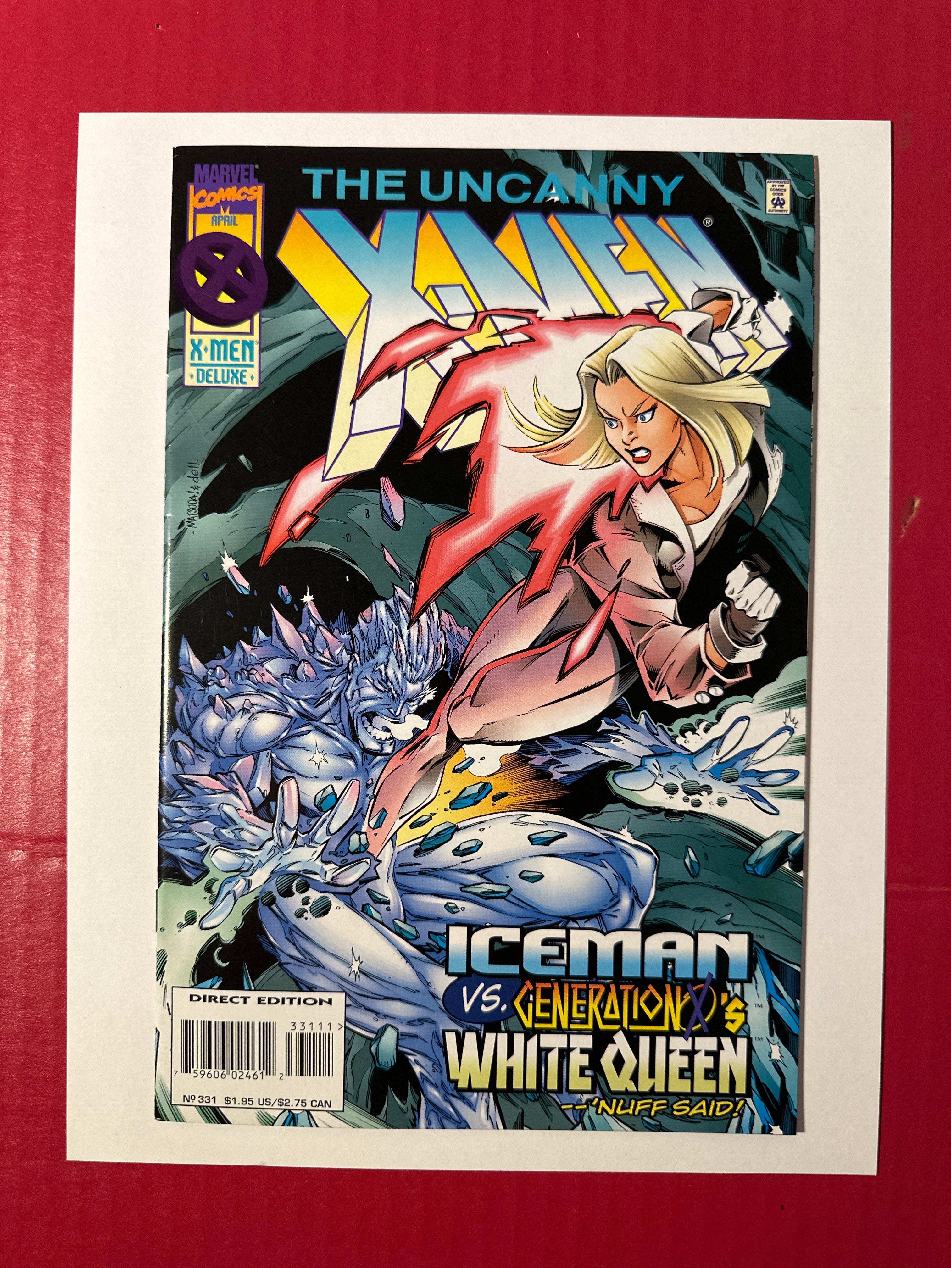The Uncanny X-Men, Vol. 1 #331 (Marvel Comics 1996) Direct Deluxe Edition by Ugly Monkey Comics