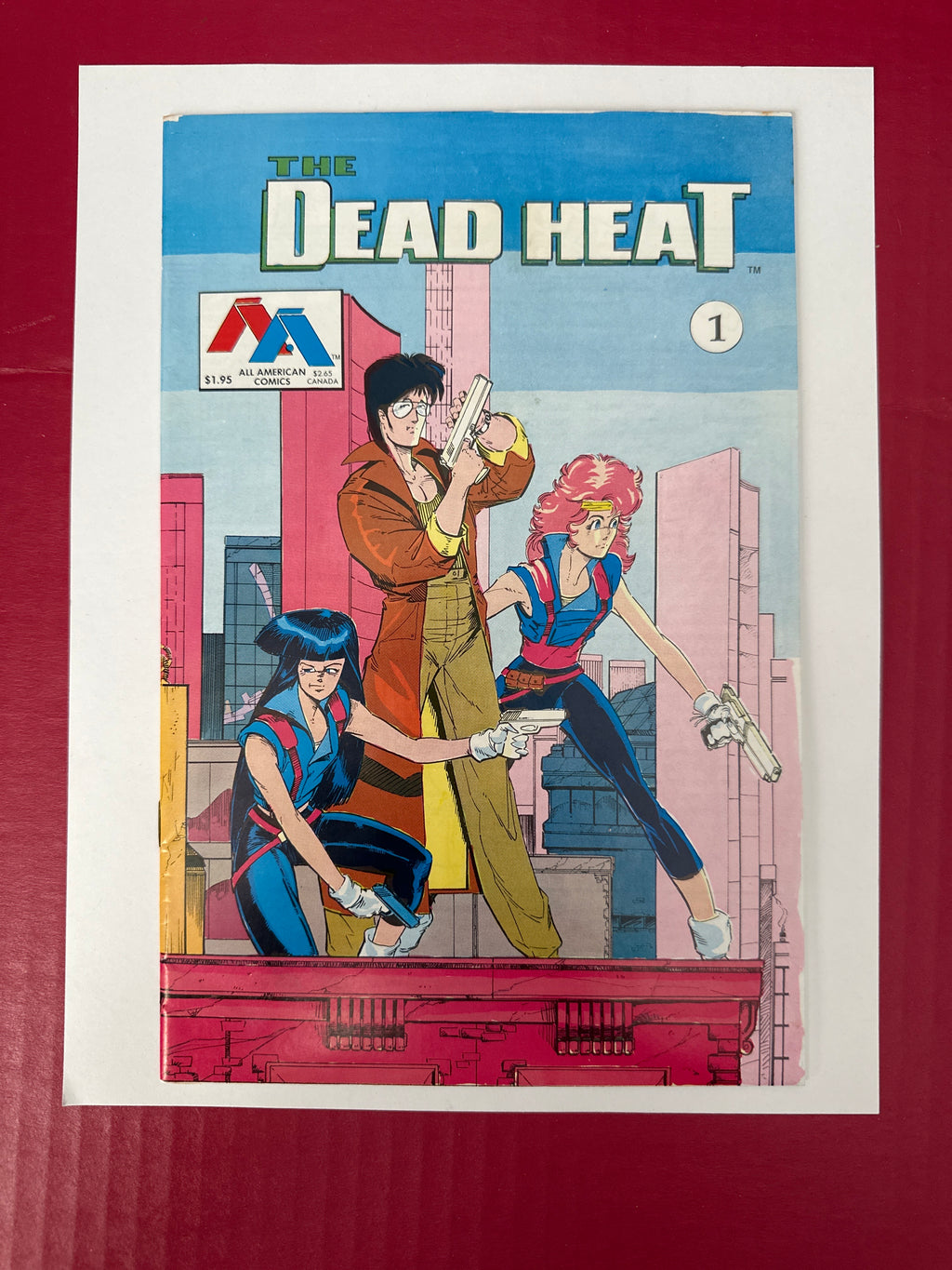 The Dead Heat #1 (All-American Comics 1990) by Ugly Monkey Comics