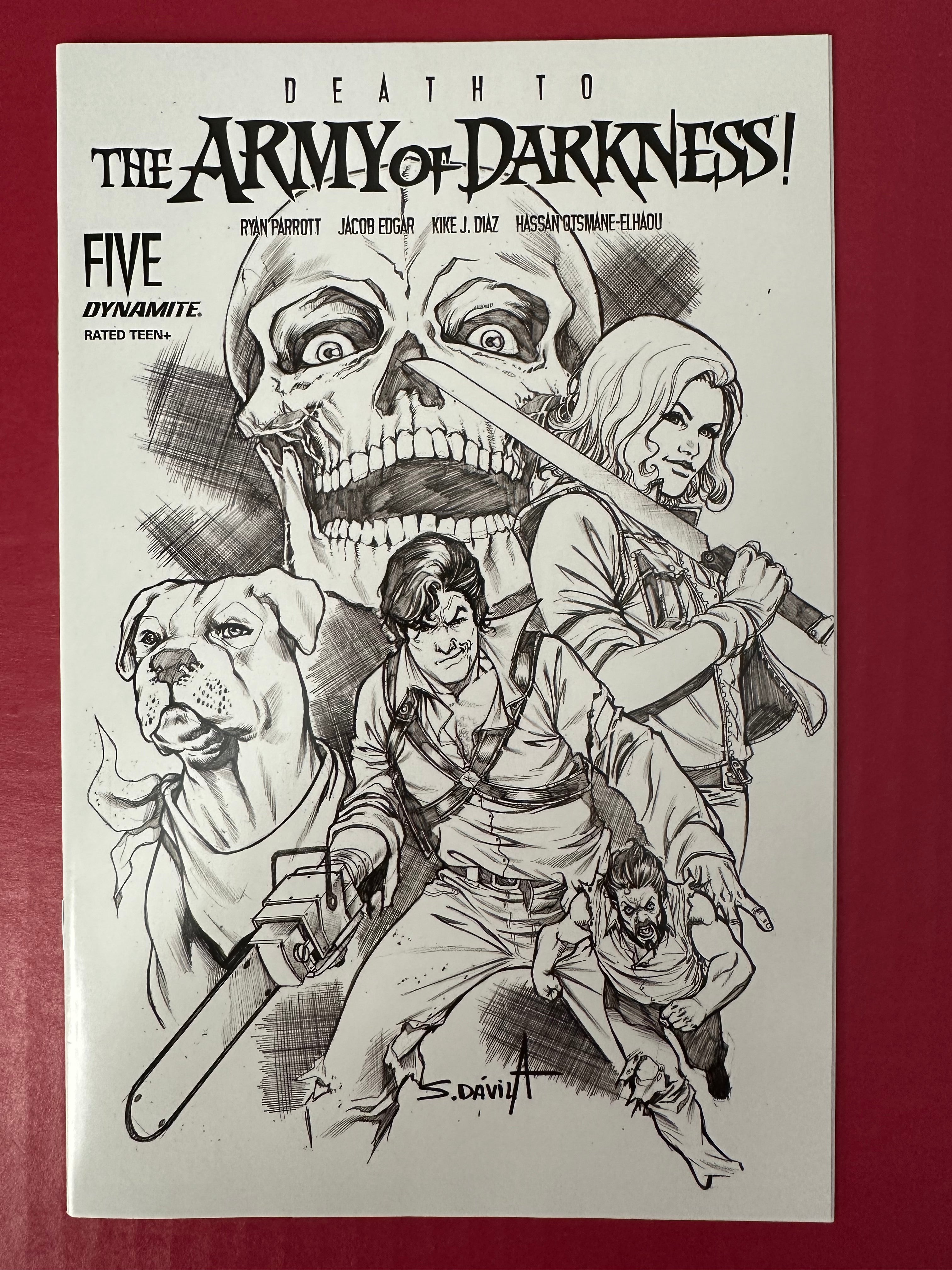 Death to the Army of Darkness #5 (2020) Limited 1 for 25 Retailer Incentive by Ugly Monkey Comics