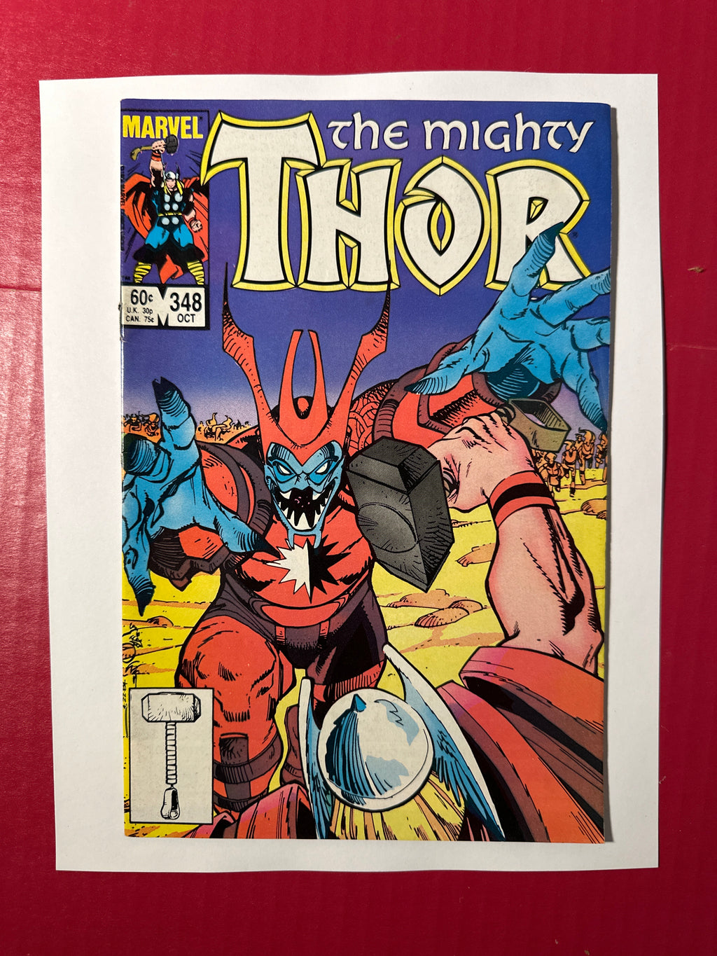 Thor, Vol. 1 #348 (Marvel Comics 1984) Direct Edition by Ugly Monkey Comics