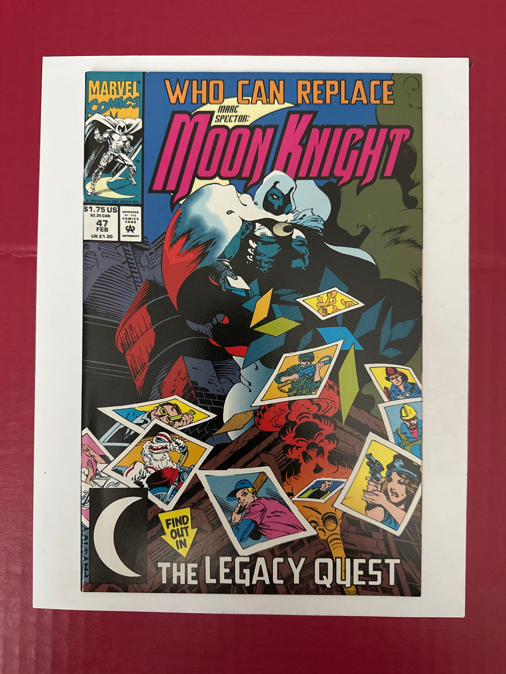 Marc Spector: Moon Knight #47 (Marvel Comics 1993) by Ugly Monkey Comics