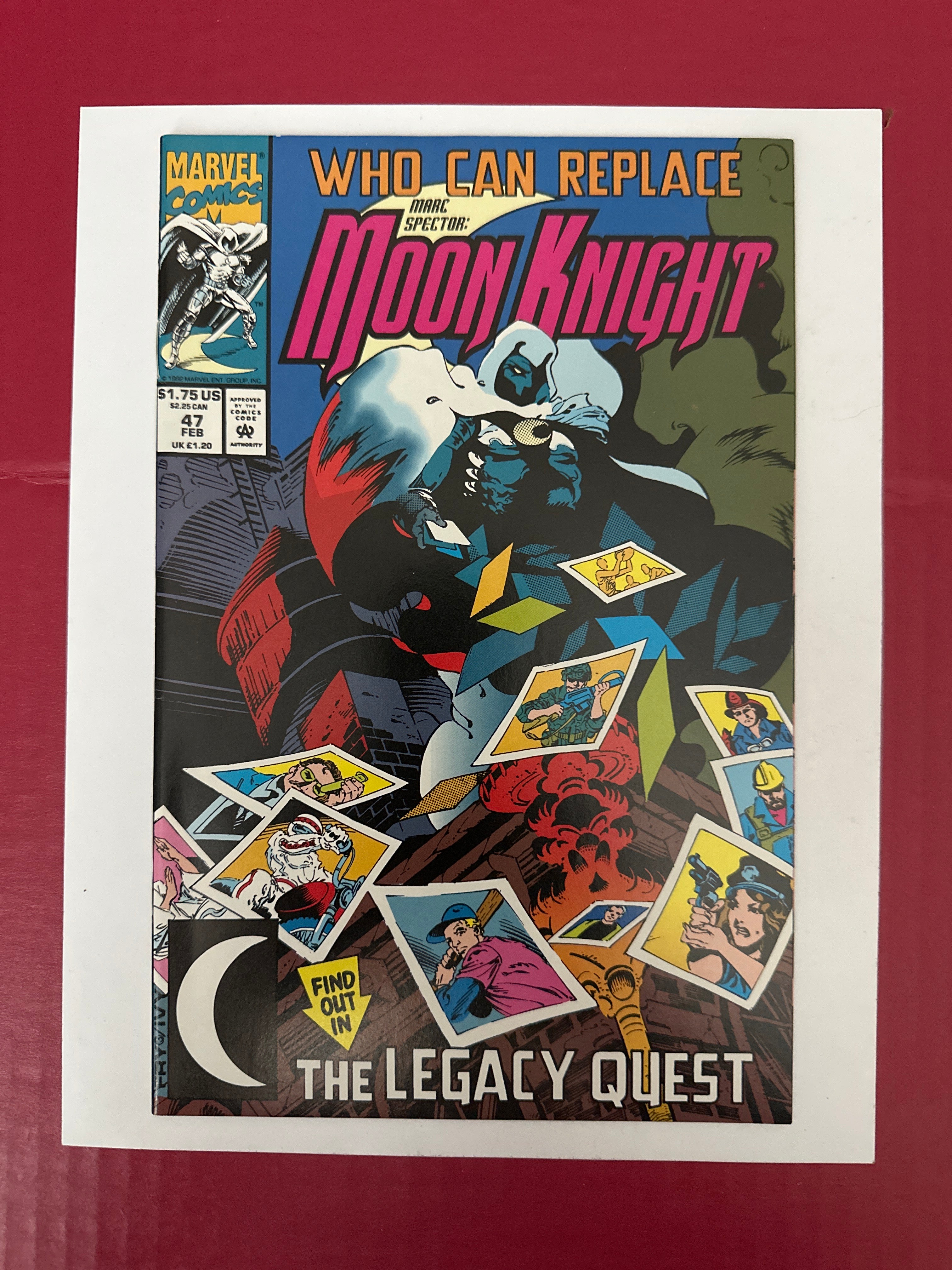 Marc Spector: Moon Knight #47 (Marvel Comics 1993) by Ugly Monkey Comics